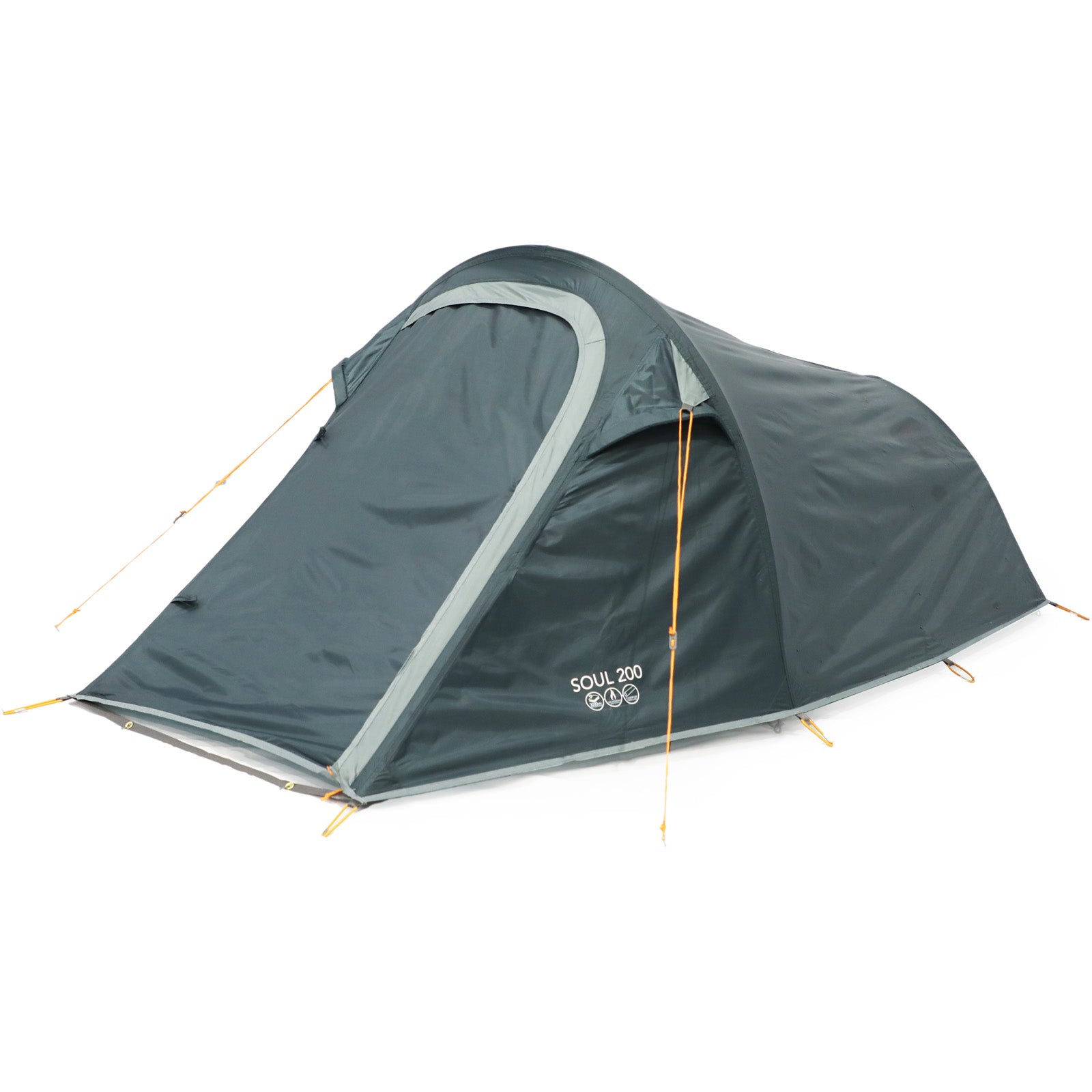 VANGO Campingzelt Soul 200 Trekking 2 Personen Tunnel Zelt Outdoor Bike Fahrrad