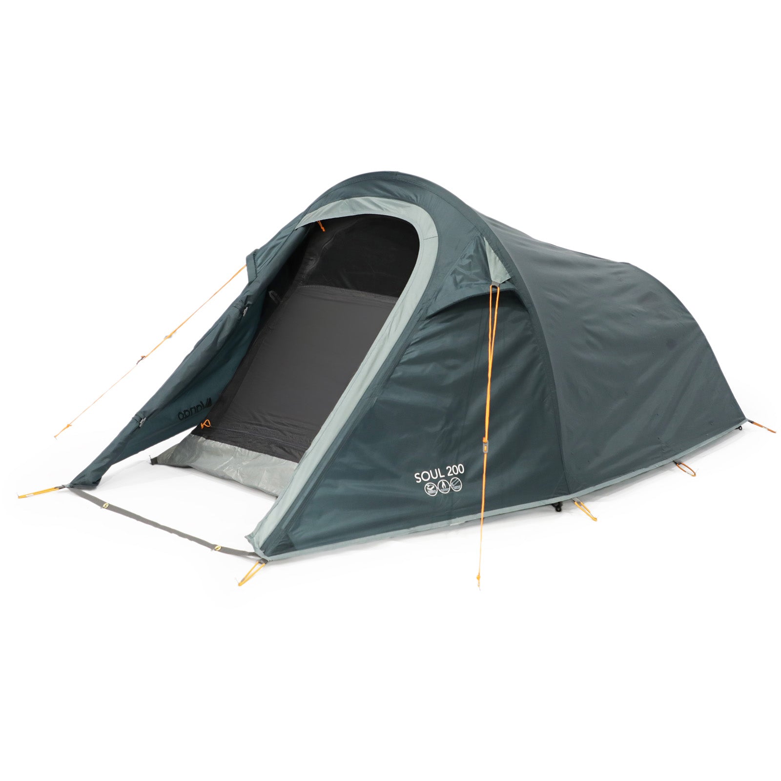 VANGO Campingzelt Soul 200 Trekking 2 Personen Tunnel Zelt Outdoor Bike Fahrrad