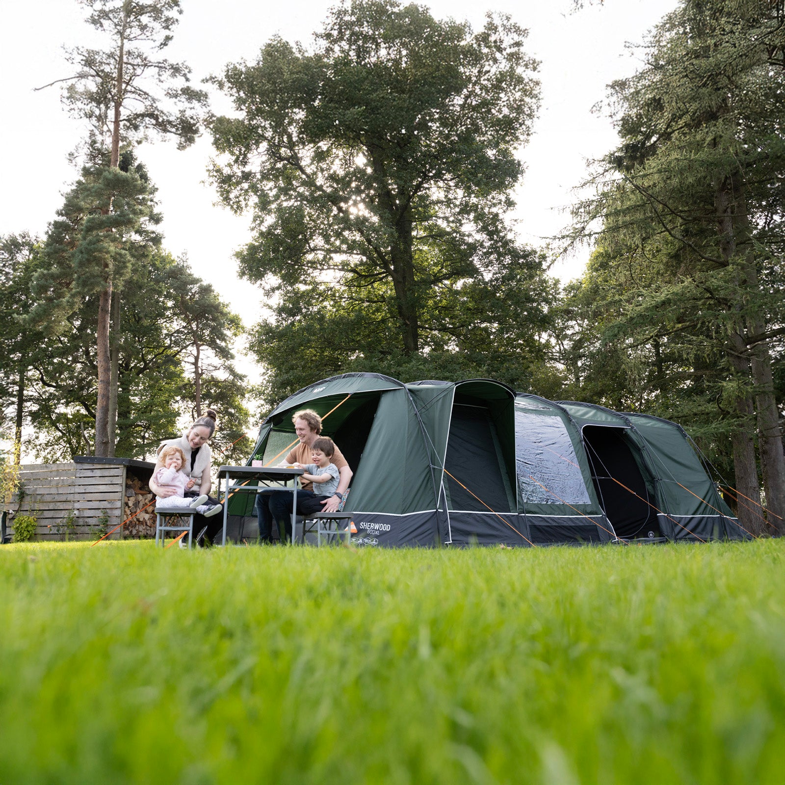VANGO Familienzelt Sherwood 600XL Campingzelt Gruppenzelt 6 Personen Zelt