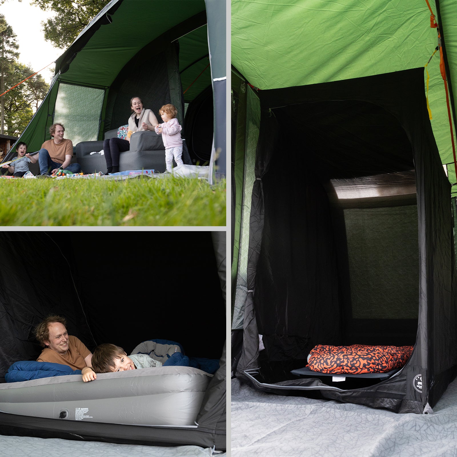 VANGO Familienzelt Sherwood 600XL Campingzelt Gruppenzelt 6 Personen Zelt