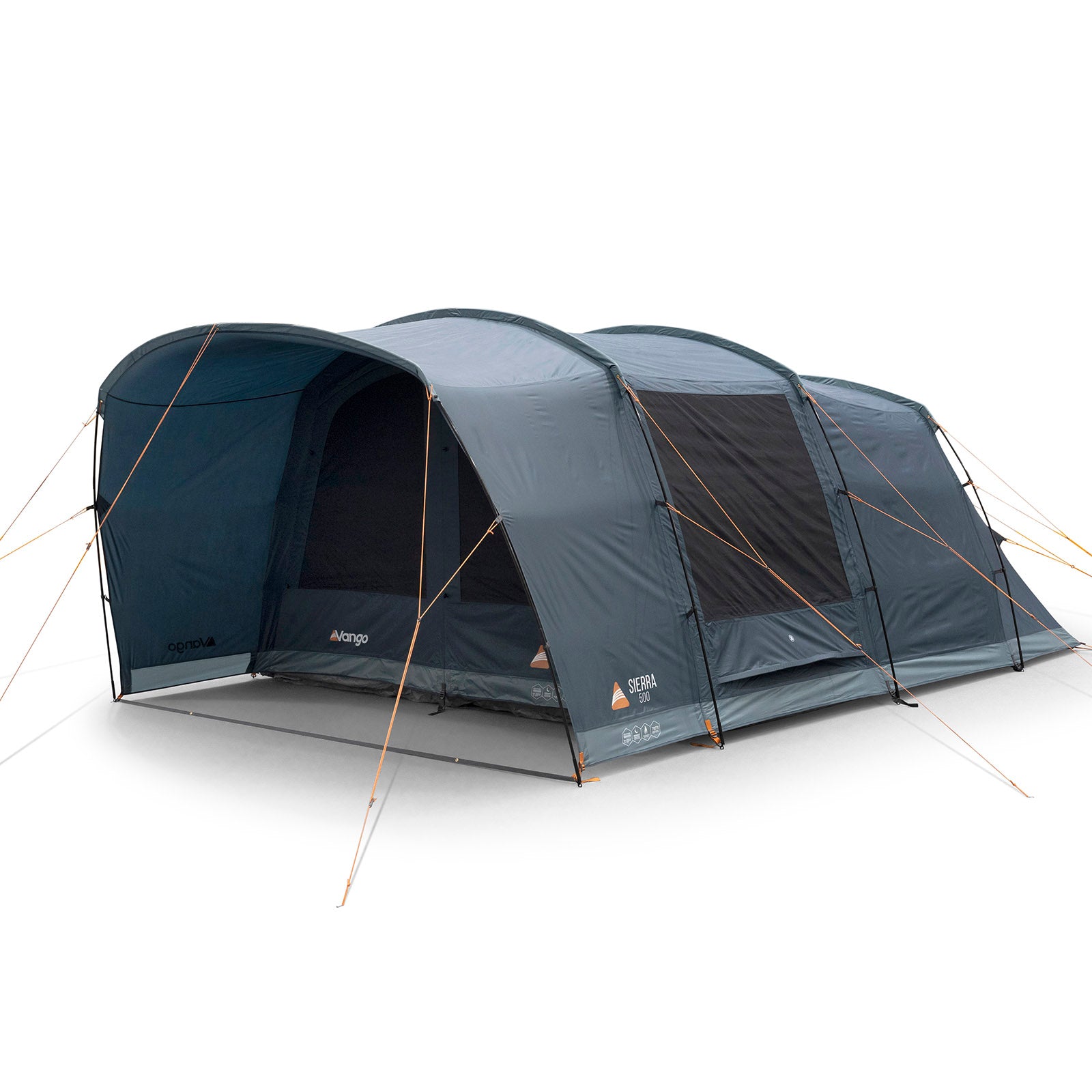 VANGO Familienzelt Sierra 500 Camping Gruppen Zelt 5 Personen Tunnelze