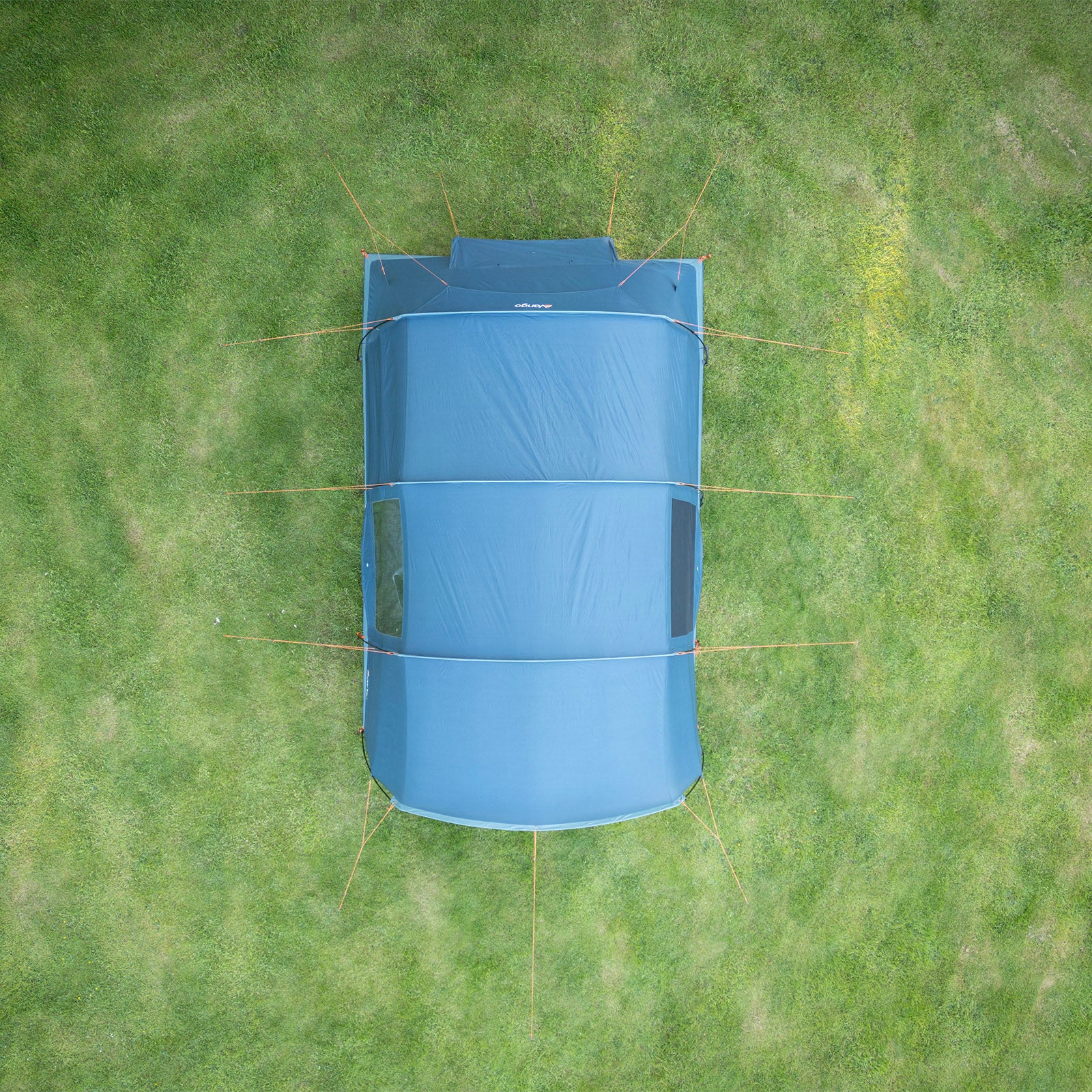 VANGO Familienzelt Sierra 500 Camping Gruppen Zelt 5 Personen Tunnelzelt Vorraum