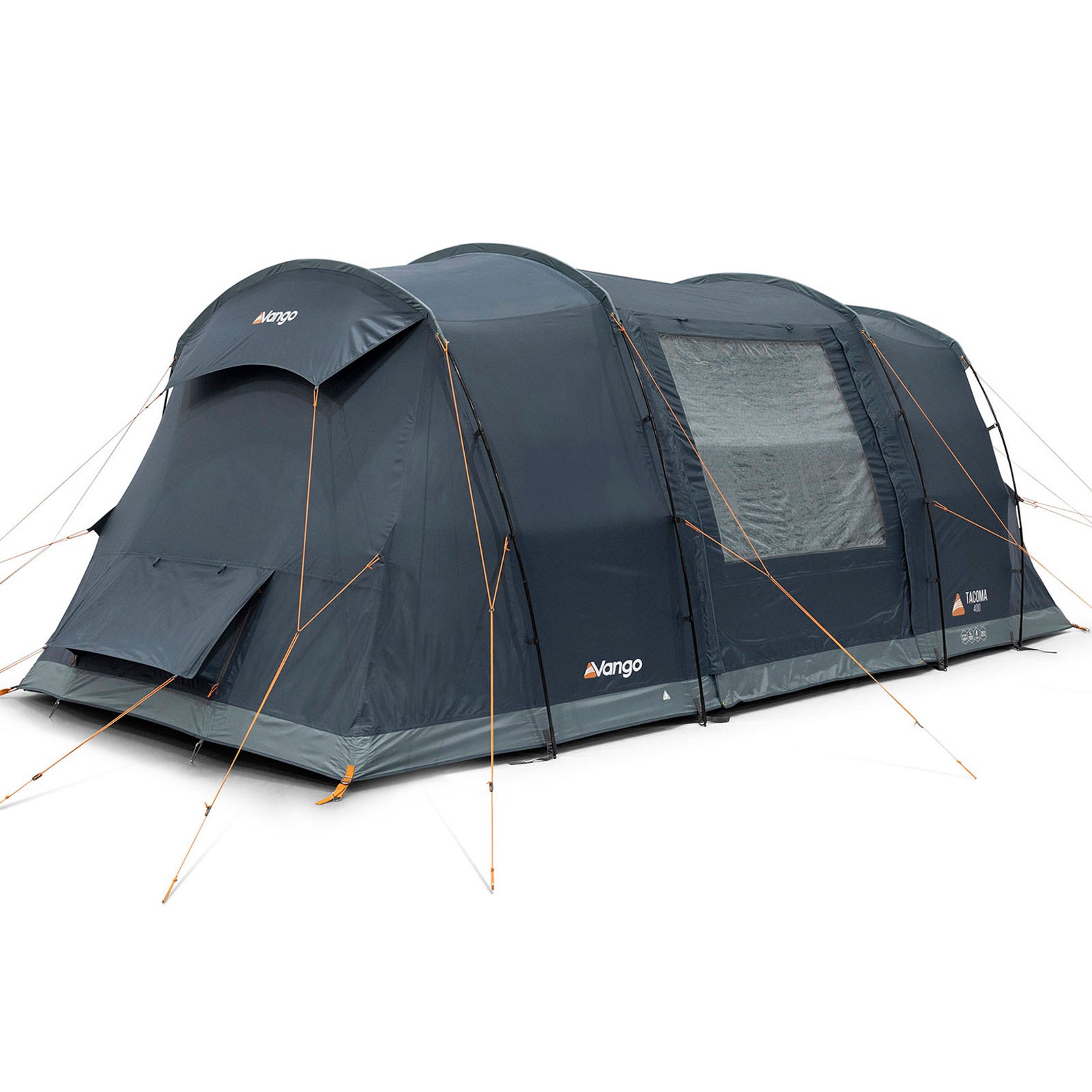 VANGO Familienzelt Tacoma 400 Camping Gruppen Zelt 4 Personen Tunnel Vorraum