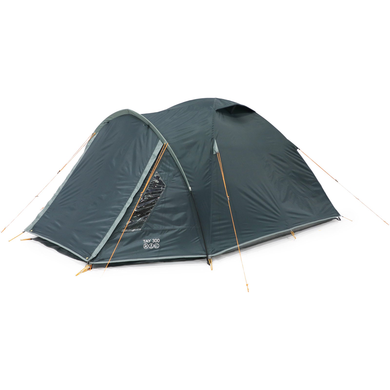 VANGO Kuppelzelt Tay 300 Camping Trekking Iglu 3 Personen Bike Zelt Vorraum 4 kg