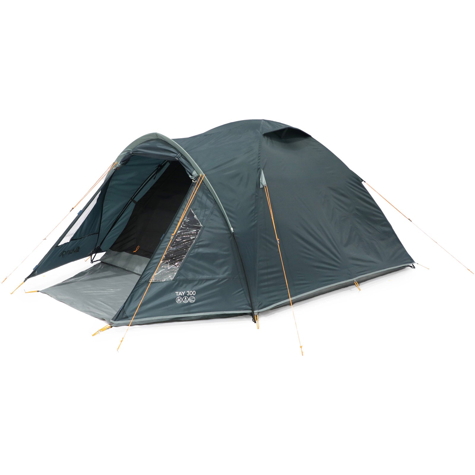 VANGO Kuppelzelt Tay 300 Camping Trekking Iglu 3 Personen Bike Zelt Vorraum 4 kg