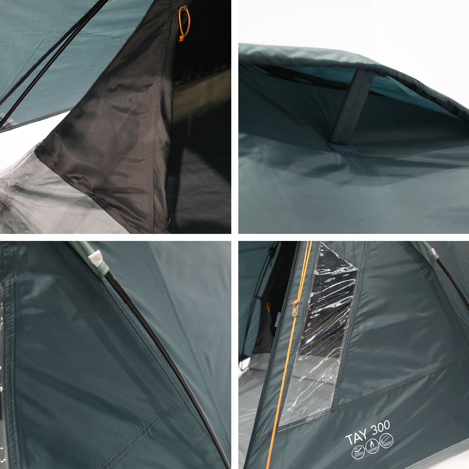 VANGO Kuppelzelt Tay 300 Camping Trekking Iglu 3 Personen Bike Zelt Vorraum 4 kg