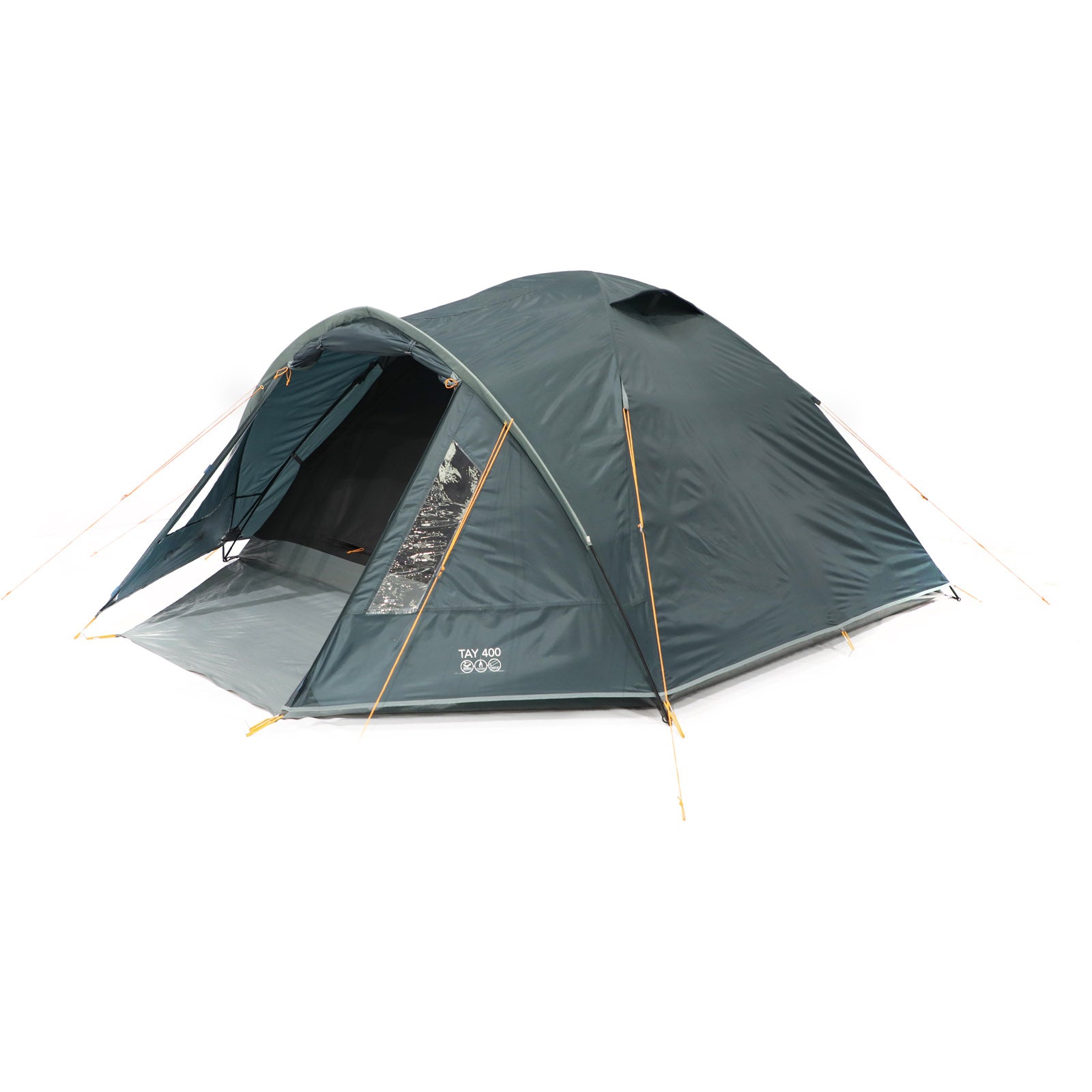 VANGO Kuppelzelt Tay 400 Camping Trekking Iglu 4 Personen Bike Zelt Vorraum 5 kg