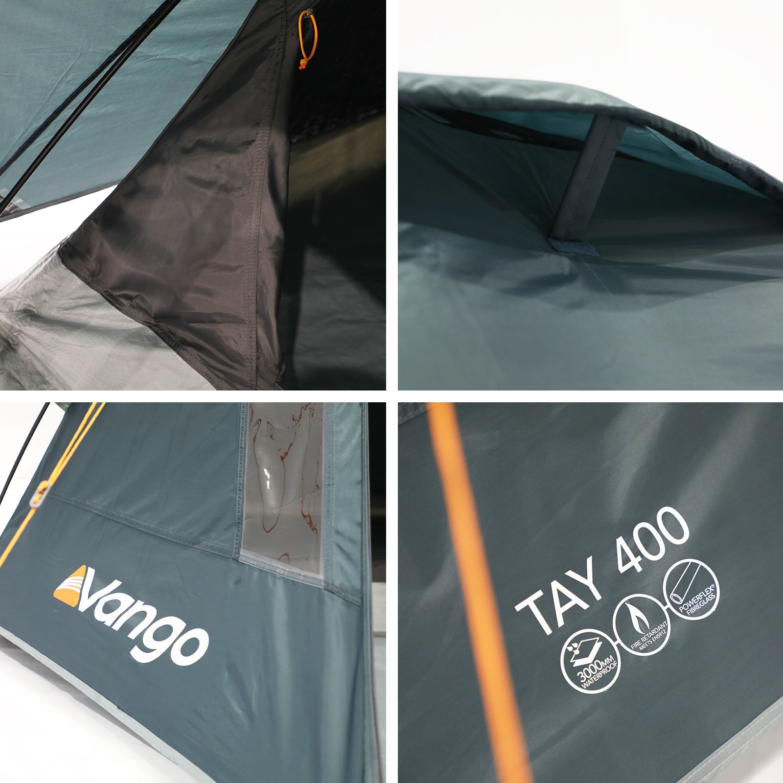 Tente dôme VANGO Tay 400, camping, trekking, igloo, 4 personnes, tente de vélo, vestibule, 5 kg