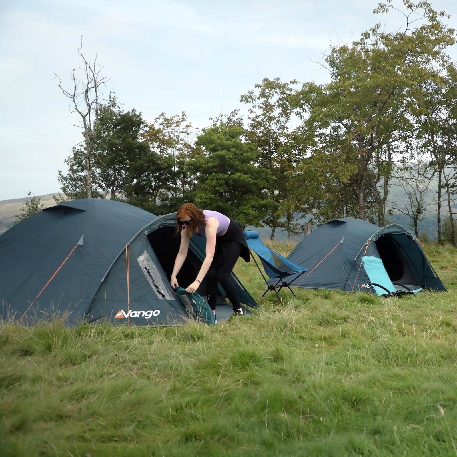 Tente dôme VANGO Tay 200 : tente de camping et de randonnée en forme d'igloo pour 2 personnes, avec vestibule, 3 kg