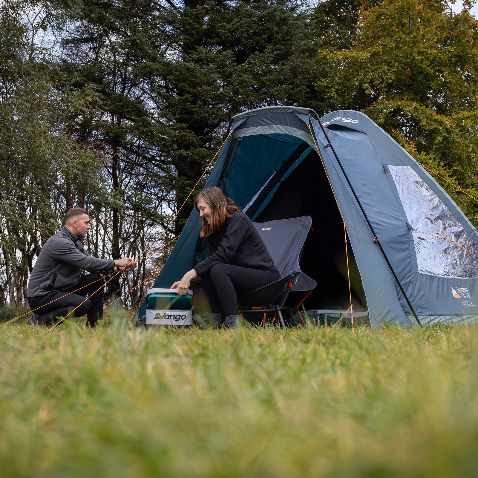 VANGO Campingzelt Teepee Air 300 Airbeam Tipi Familien Luftzelt Zelt Aufblasbar