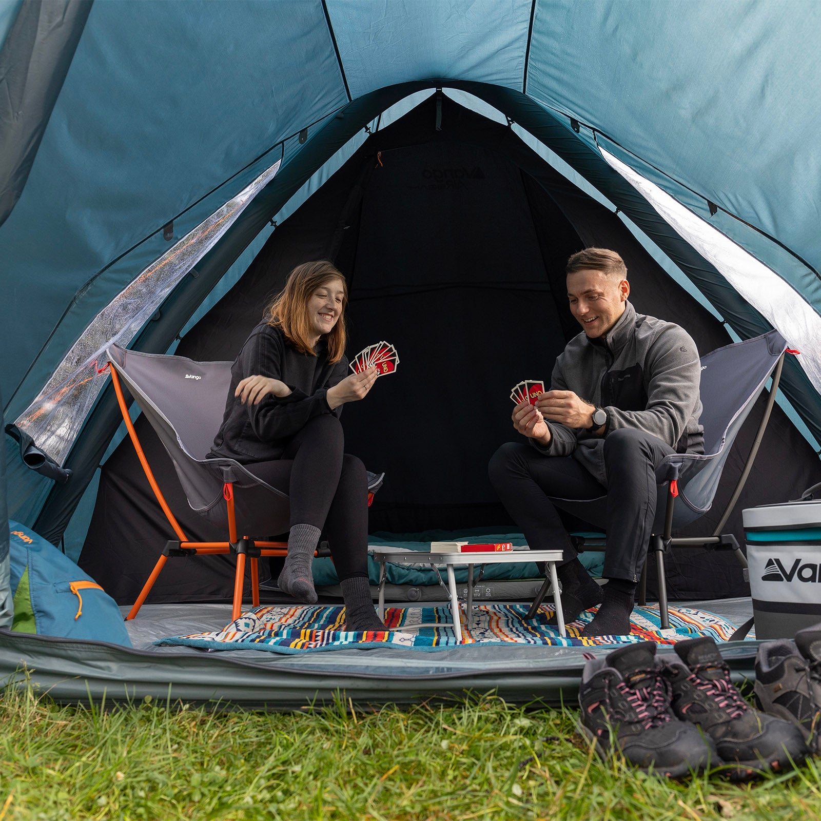 VANGO Campingzelt Teepee Air 300 Airbeam Tipi Familien Luftzelt Zelt Aufblasbar