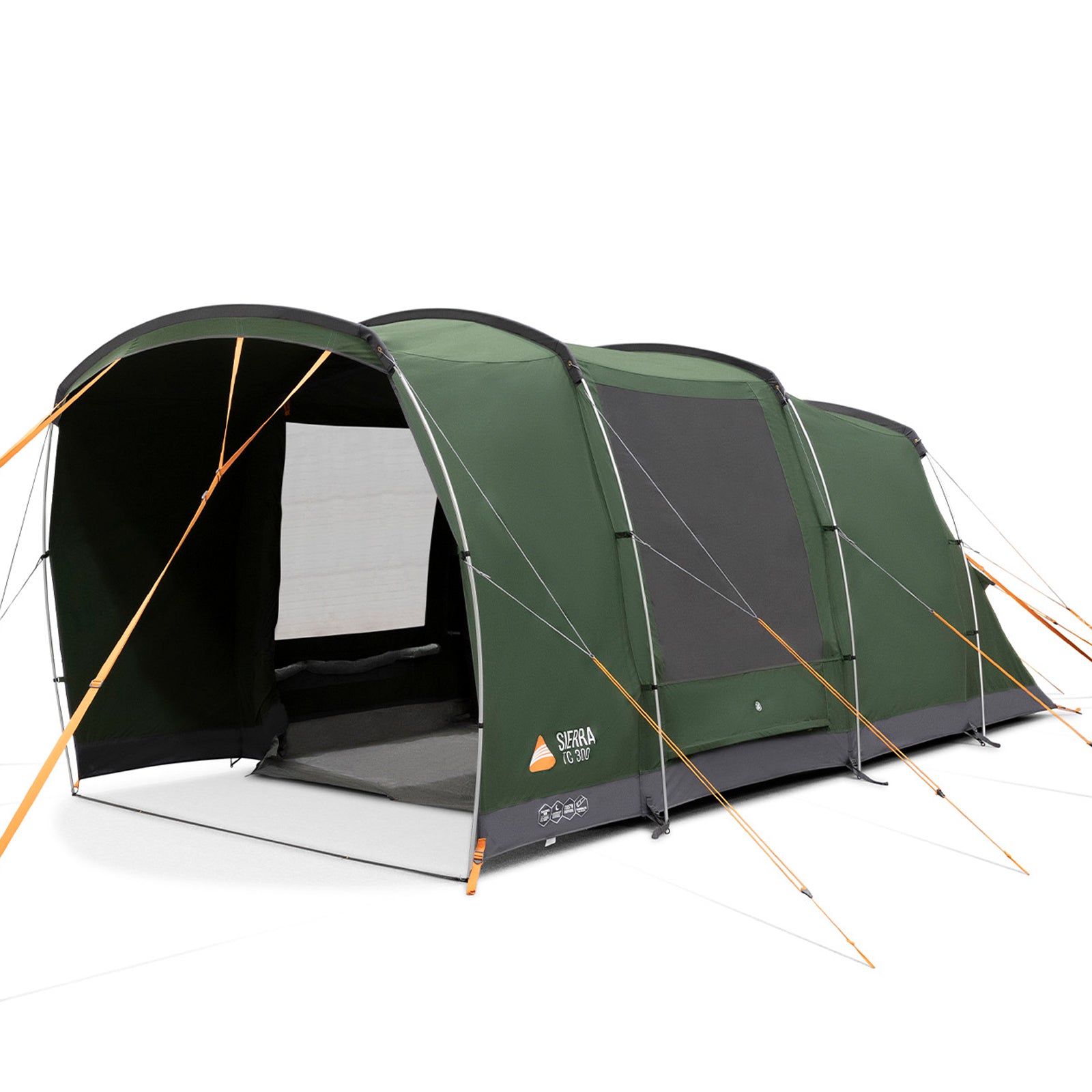 VANGO Familienzelt Sierra 300 TC Camping Gruppen Zelt 3 Personen Zelt