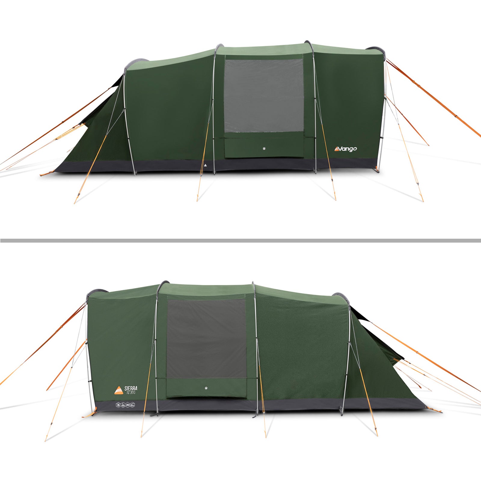 VANGO Familienzelt Sierra 300 TC Camping Gruppen Zelt 3 Personen Zelt Baumwolle