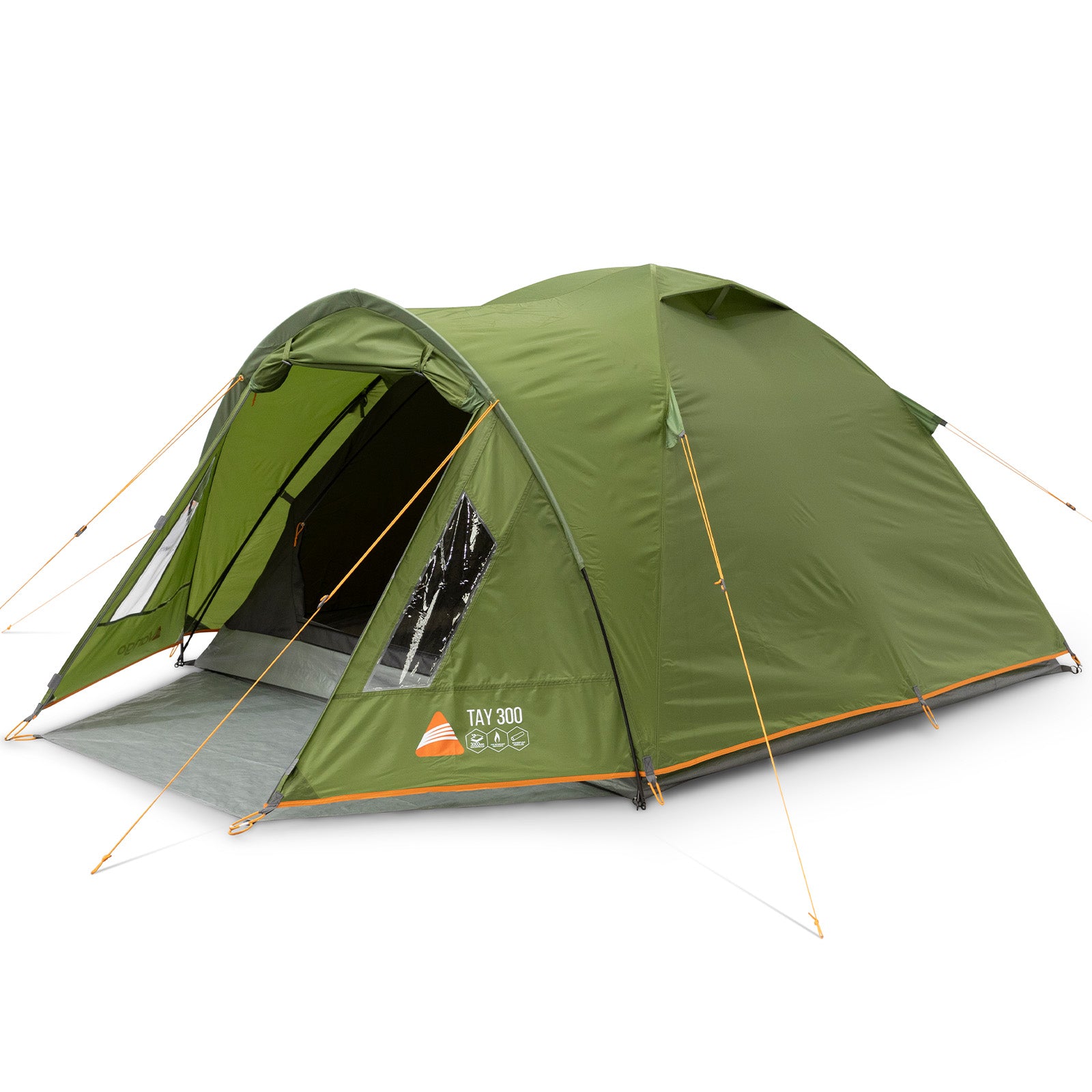 VANGO Kuppelzelt Tay 300 Camping Trekking Iglu 3 Personen Bike Zelt Vorraum 4 kg