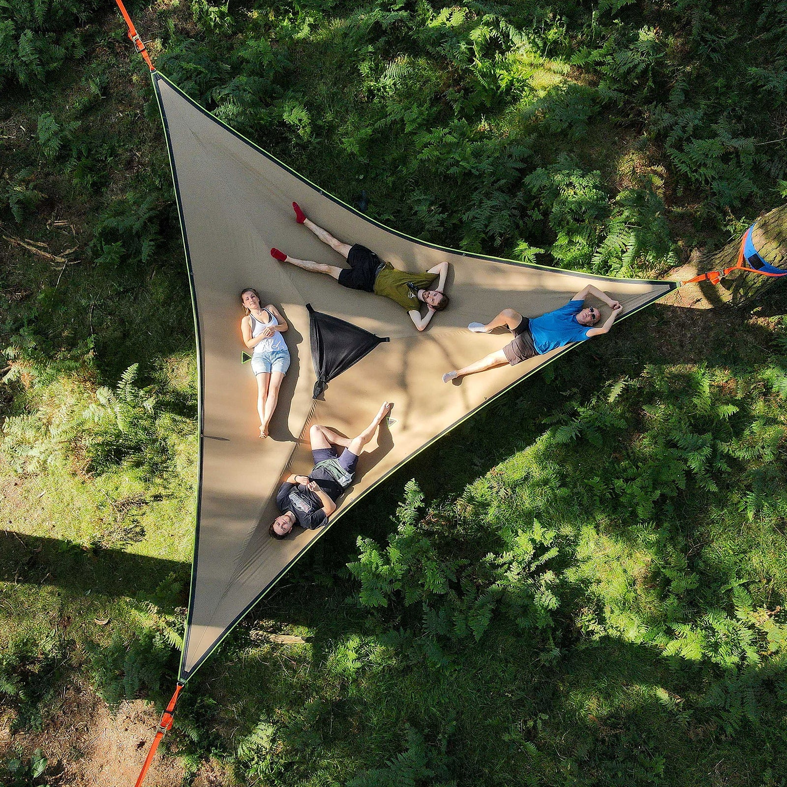 TENTSILE Hängematte Trillium Safari XL 6 Personen Outdoor Trekking Baumzelt 6x6m