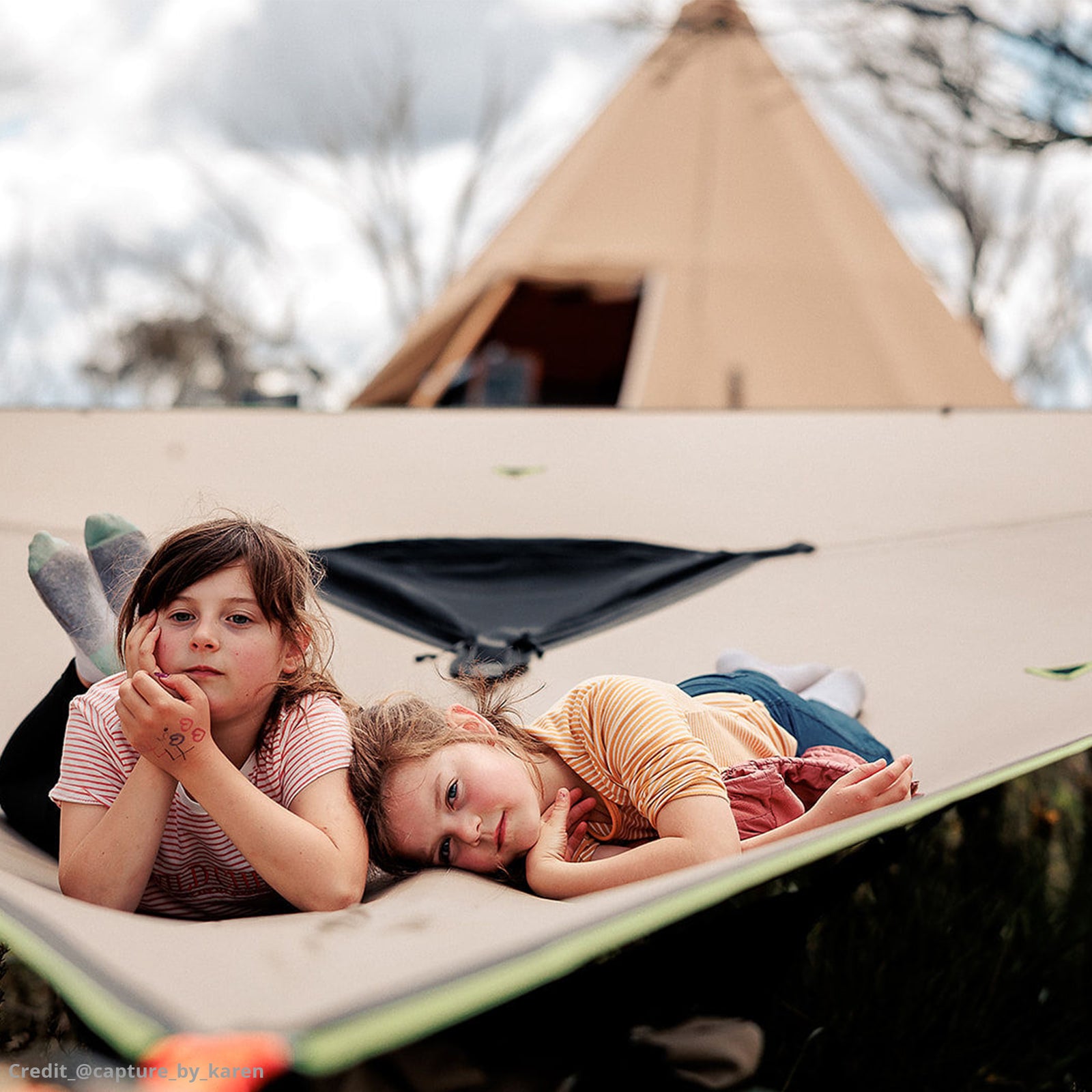 TENTSILE Hängematte Trillium Safari XL 6 Personen Outdoor Trekking Baumzelt 6x6m