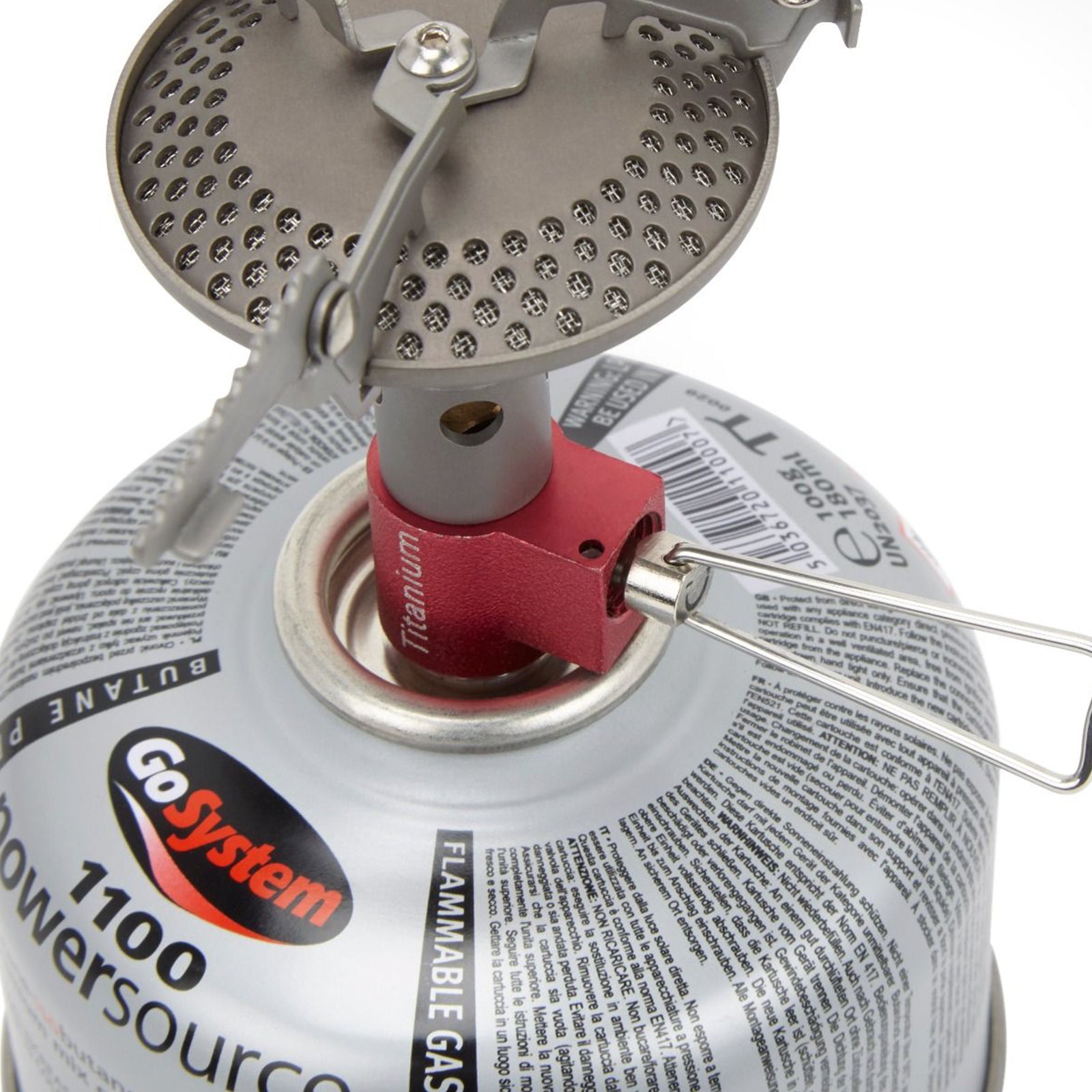 GO SYSTEM FlyTi Stove Mini Titan Camping Gas Kocher Trekking Outdoor Faltbar 3kW