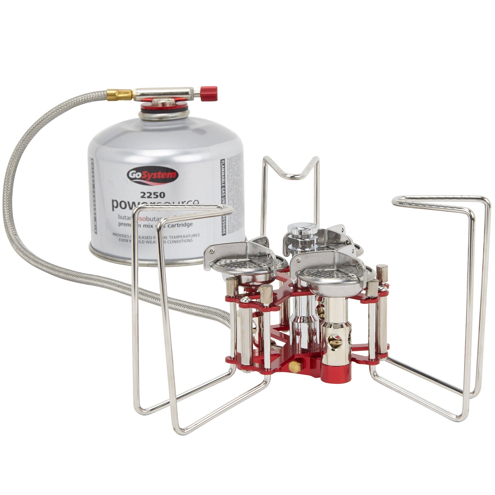 GO SYSTEM Expedition Camping Gaskocher Outdoor Trekking Gas Kocher Faltbar 5800W