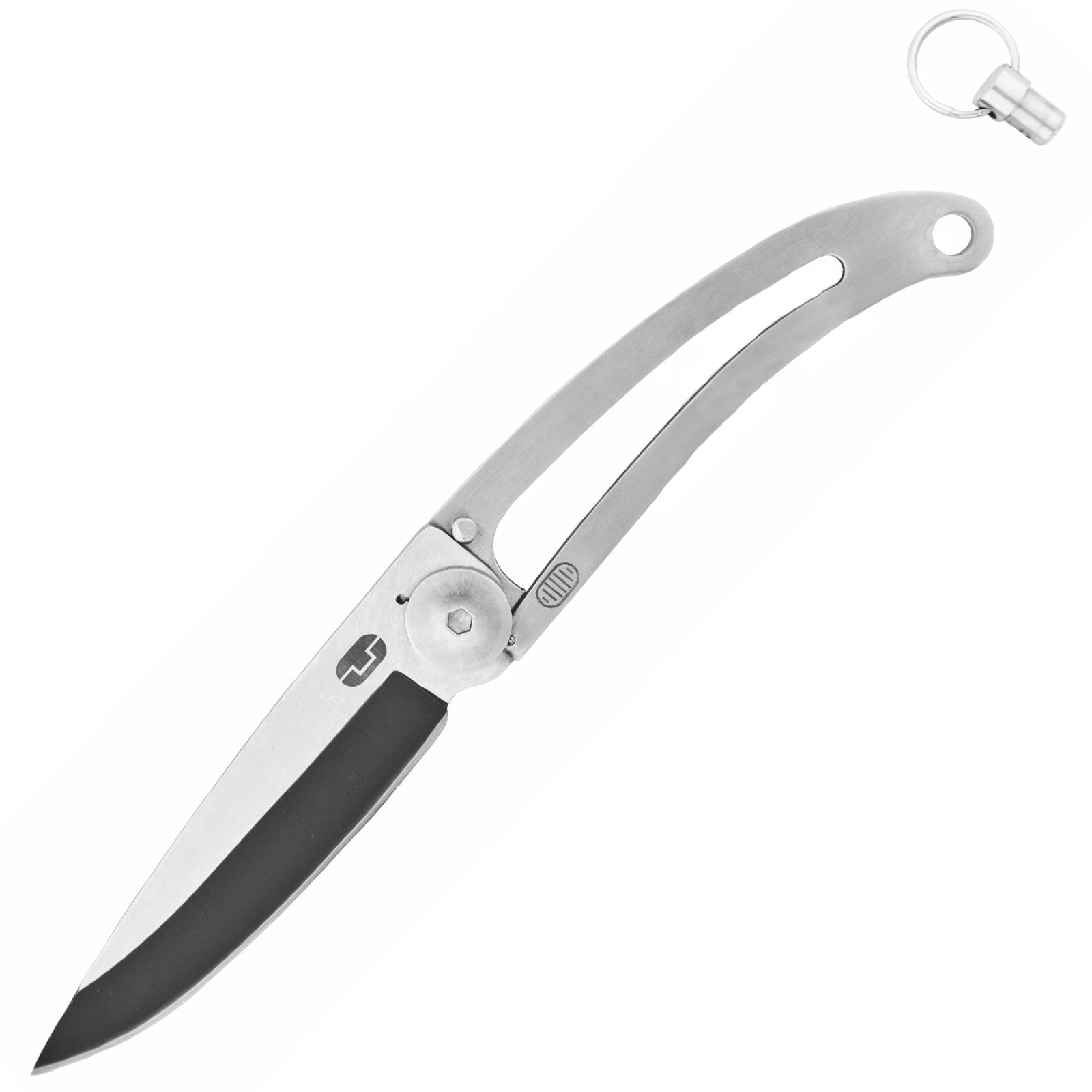 TRUE UTILITY Folding Knife BARE - Pocket Knife Keychain Mini Knife 16 g