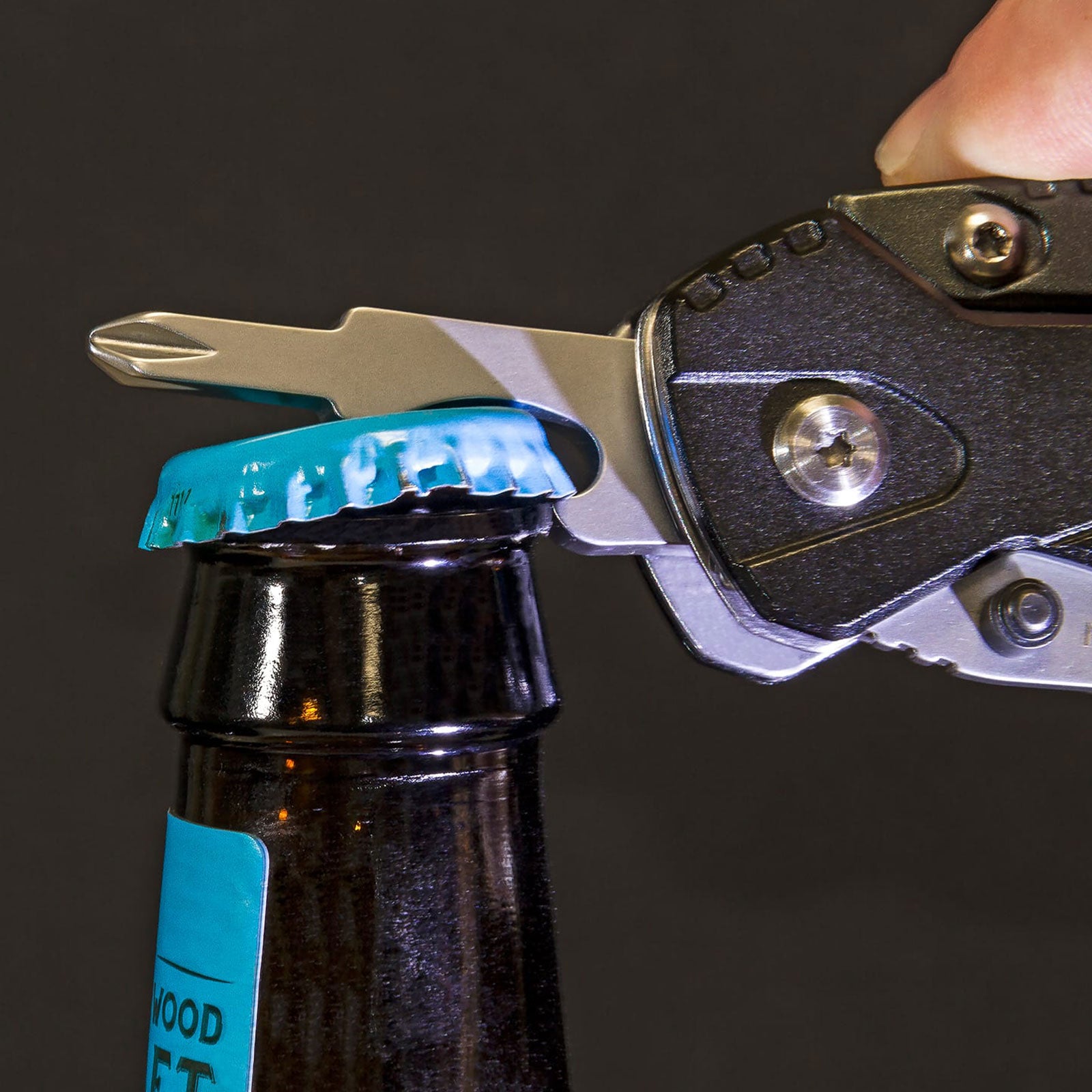 TRUE UTILITY Outil multifonction Fireranger Allume-feu Couteau de poche Couteau pliant Pince