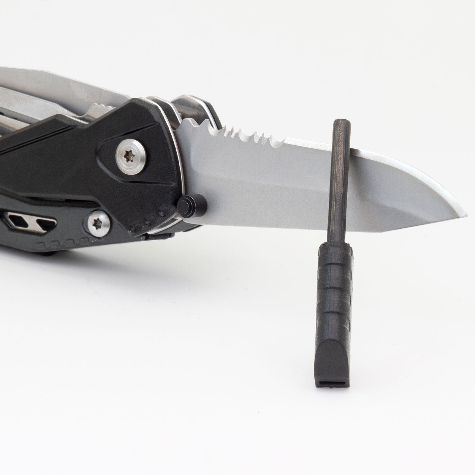 TRUE UTILITY Multi Tool Fireranger Firestarter Pocket Knife Folding Knife Pliers