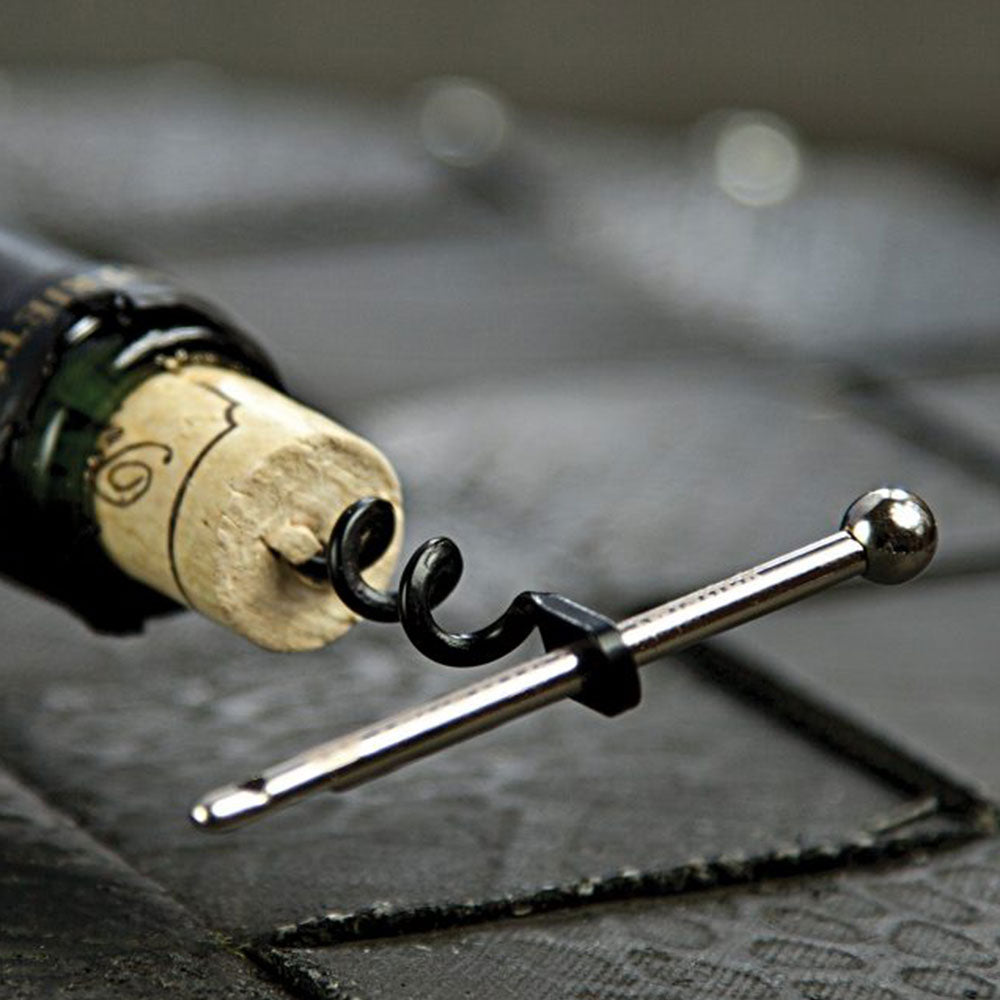 TRUE UTILITY Mini-kurkentrekker Twistick - Wijnflesopener en sleutelhanger