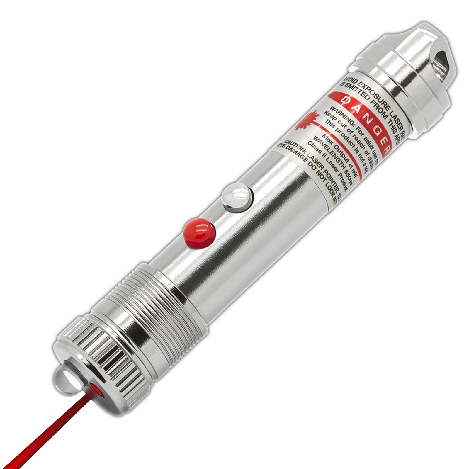 TRUE UTILITY Mini Flashlight LED LaserLite+ Laser Pointer Keychain