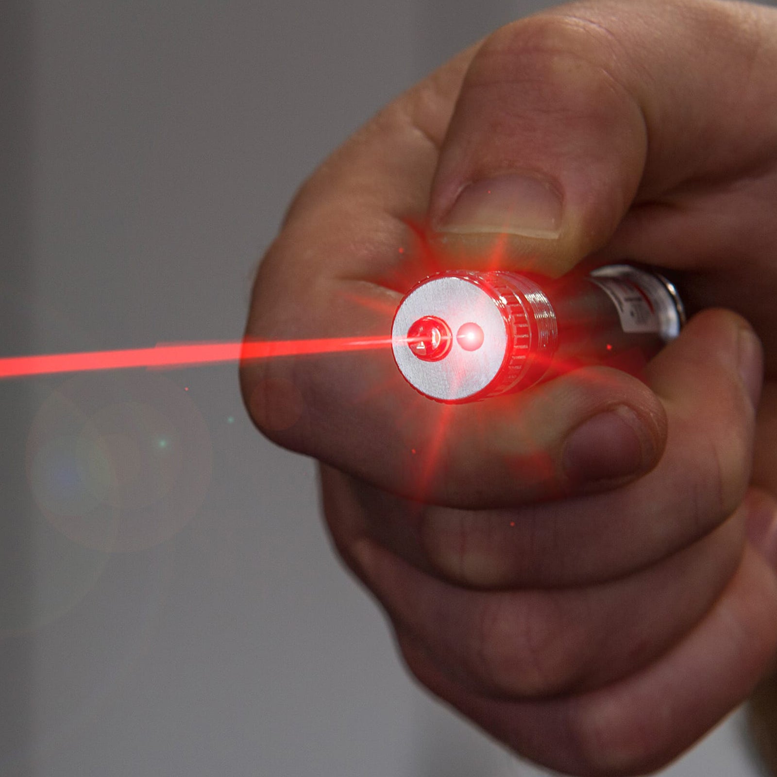 TRUE UTILITY Mini Flashlight LED LaserLite+ Laser Pointer Keychain