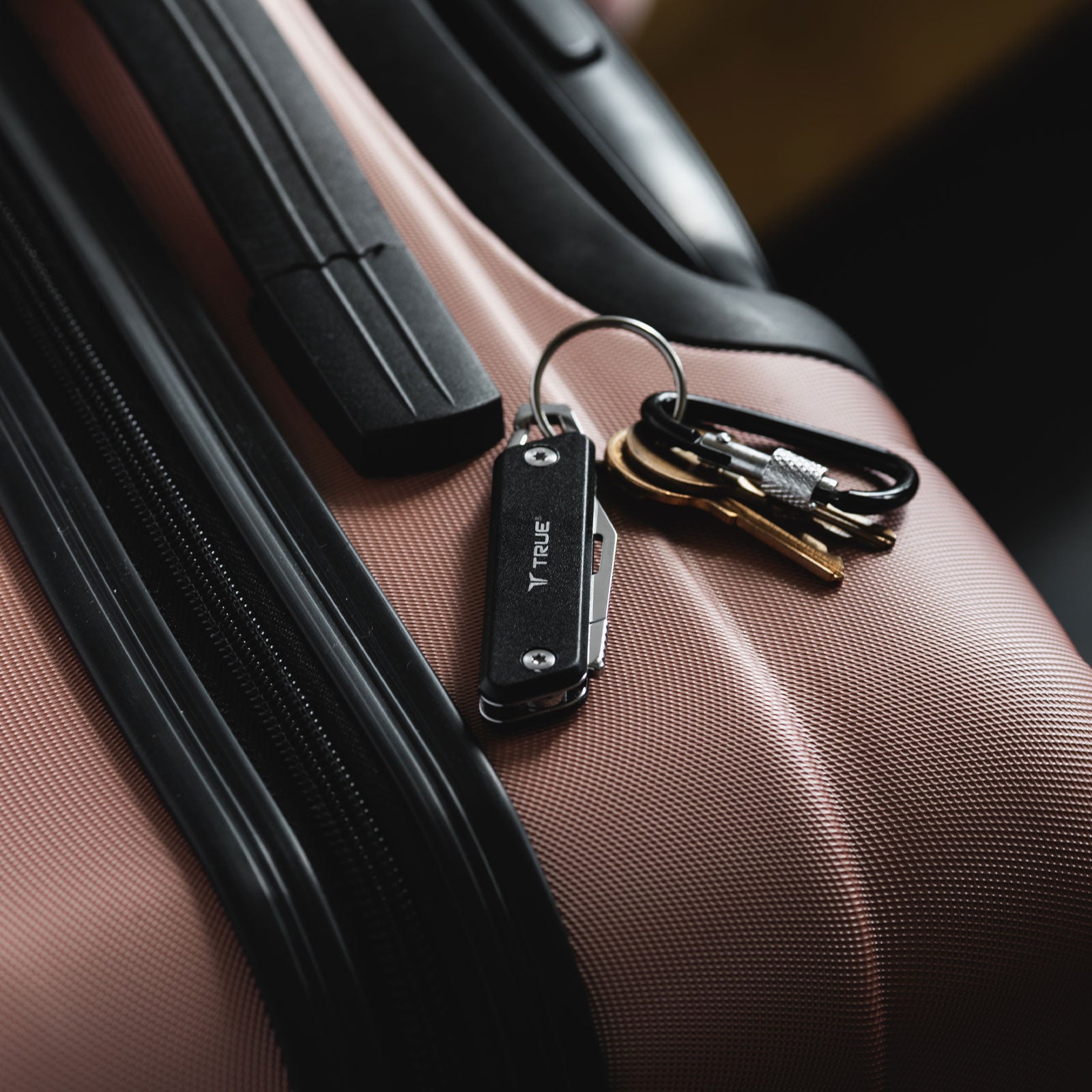 TRUE UTILITY Couteau de poche Porte-clés Couteau Mini outil Couteau Porte-clés