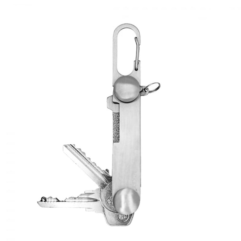 TRUE UTILITY Connect Mini Multi Tool MiKey - Key Ring Organizer Carabiner
