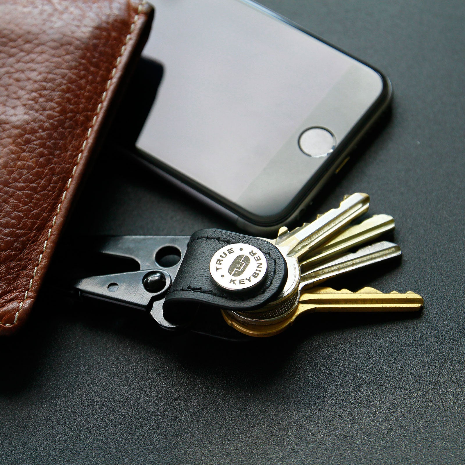 TRUE UTILITY Connect Keybiner XL Porte-clés pendentif organisateur de porte-clés