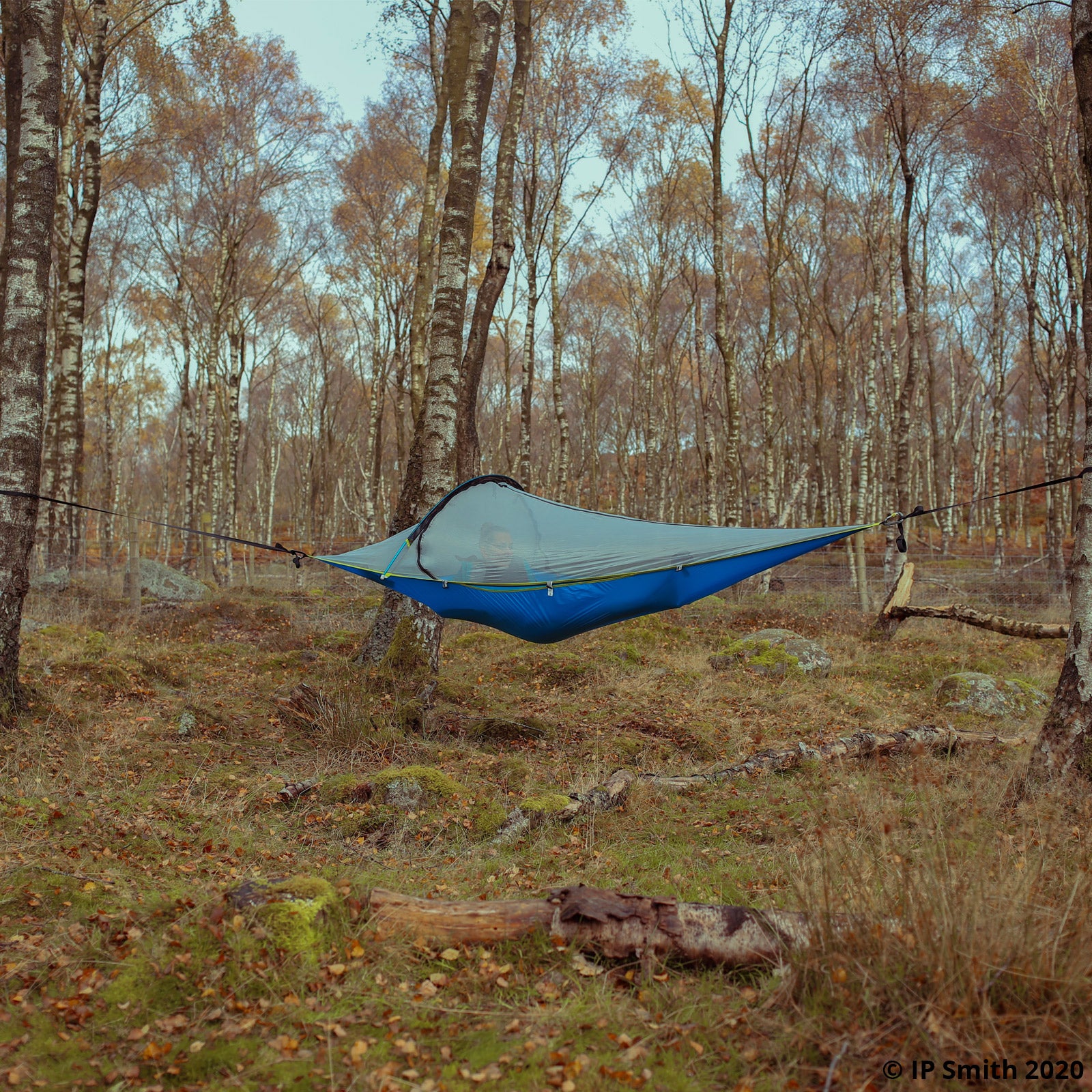 TENTSILE boomtent UNA 1-persoons tent voor trekking, bivak en hangmat 2 kg lichtgewicht