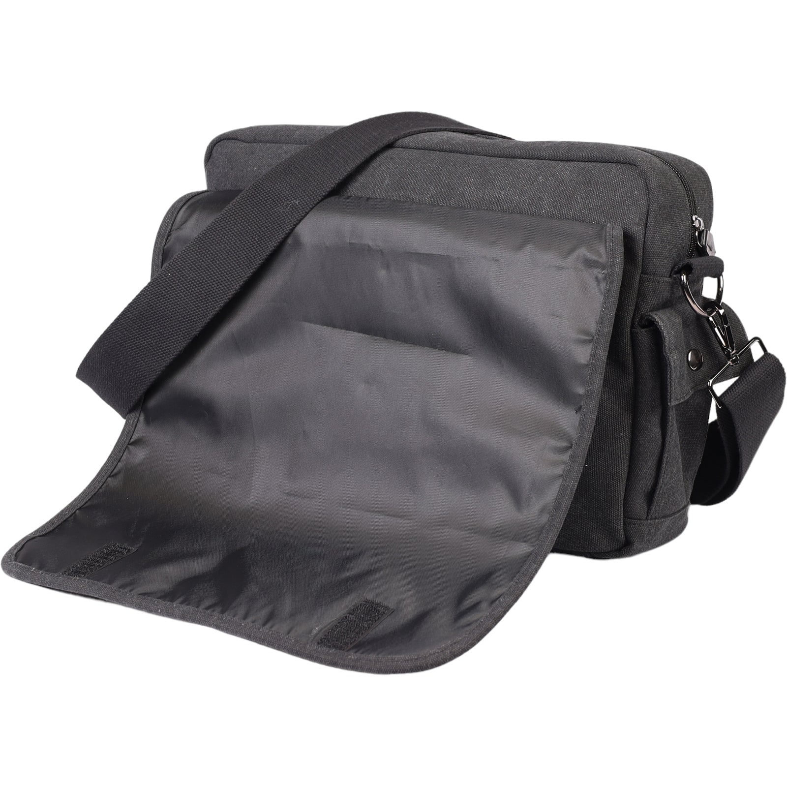 YAKFIELD Umhängetasche Everest Canvas Messenger Bag Laptop Schulter Tasche 15"