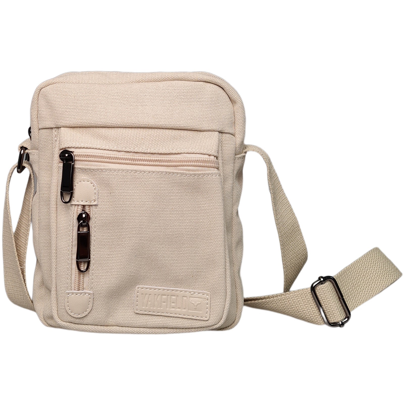 YAKFIELD Umhängetasche Cook Canvas Cross Body Schultertasche Reise Handy Tasche