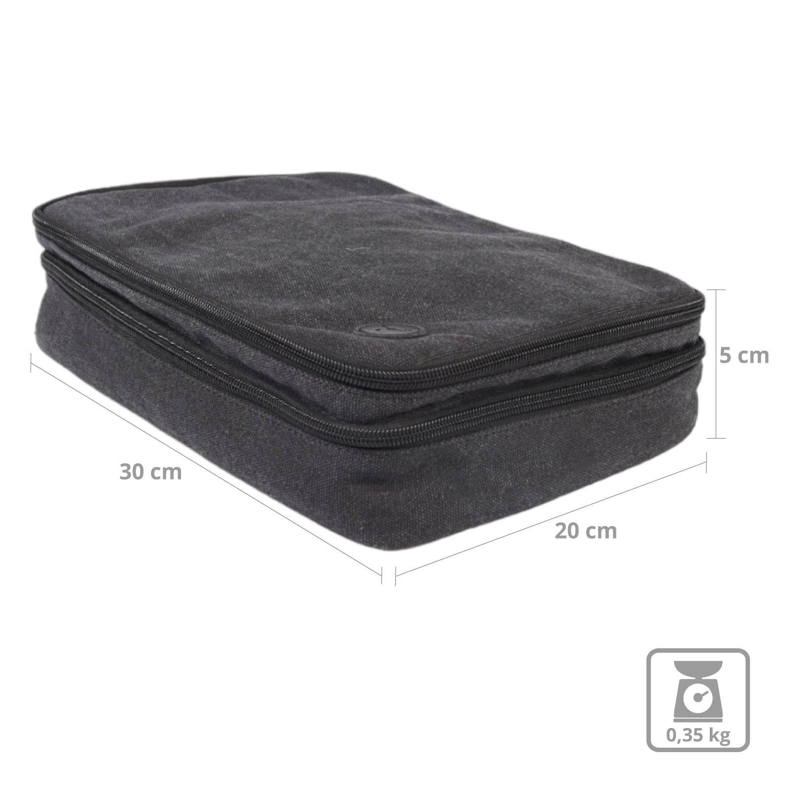 YAKFIELD Organiseur de câbles Peary Bag Étui pour câbles Accessoires électroniques de voyage