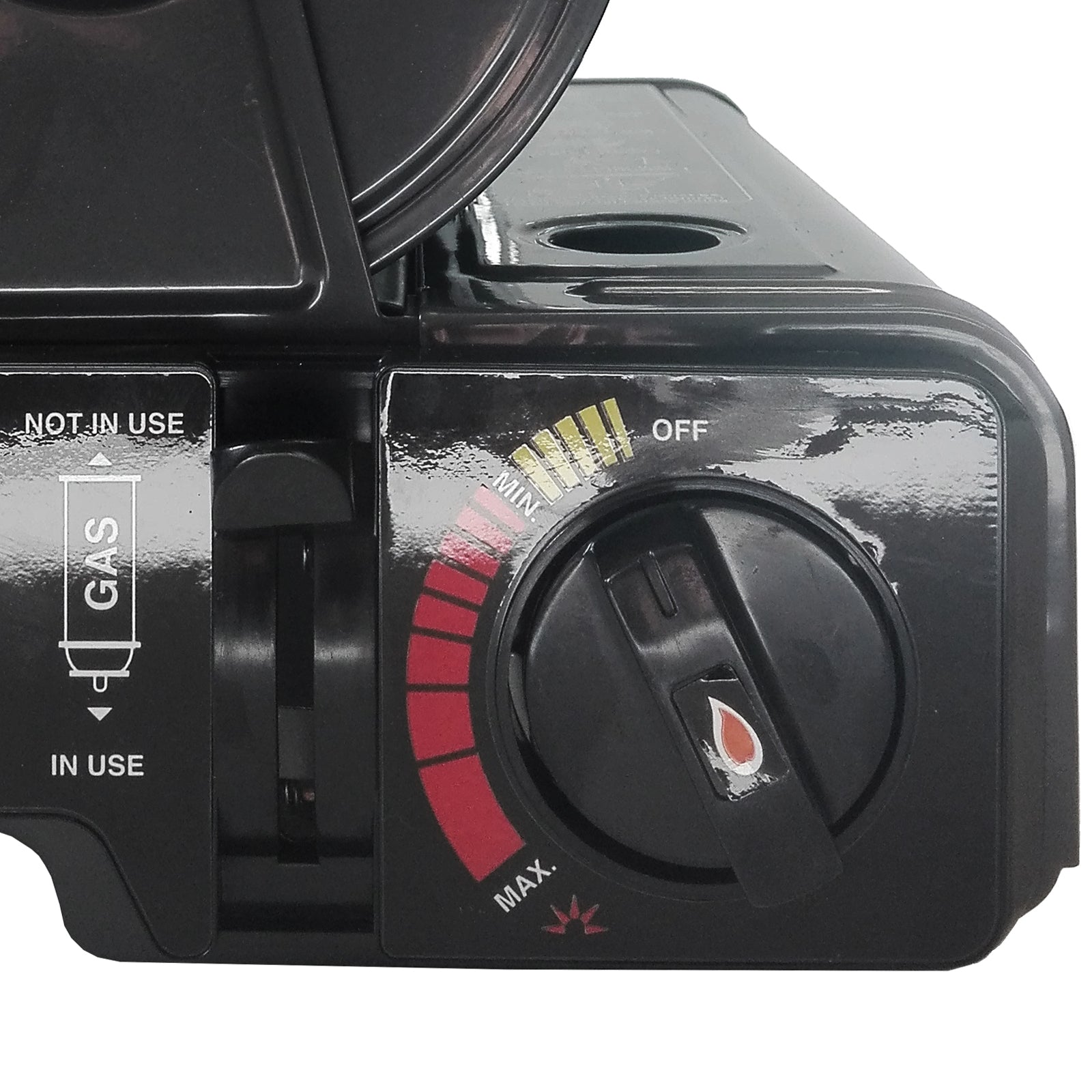 BRIGHT SPARK Heizlüfter Gas Heizstrahler Camping Vor Zelt Heizung Keramik 1,3 kW