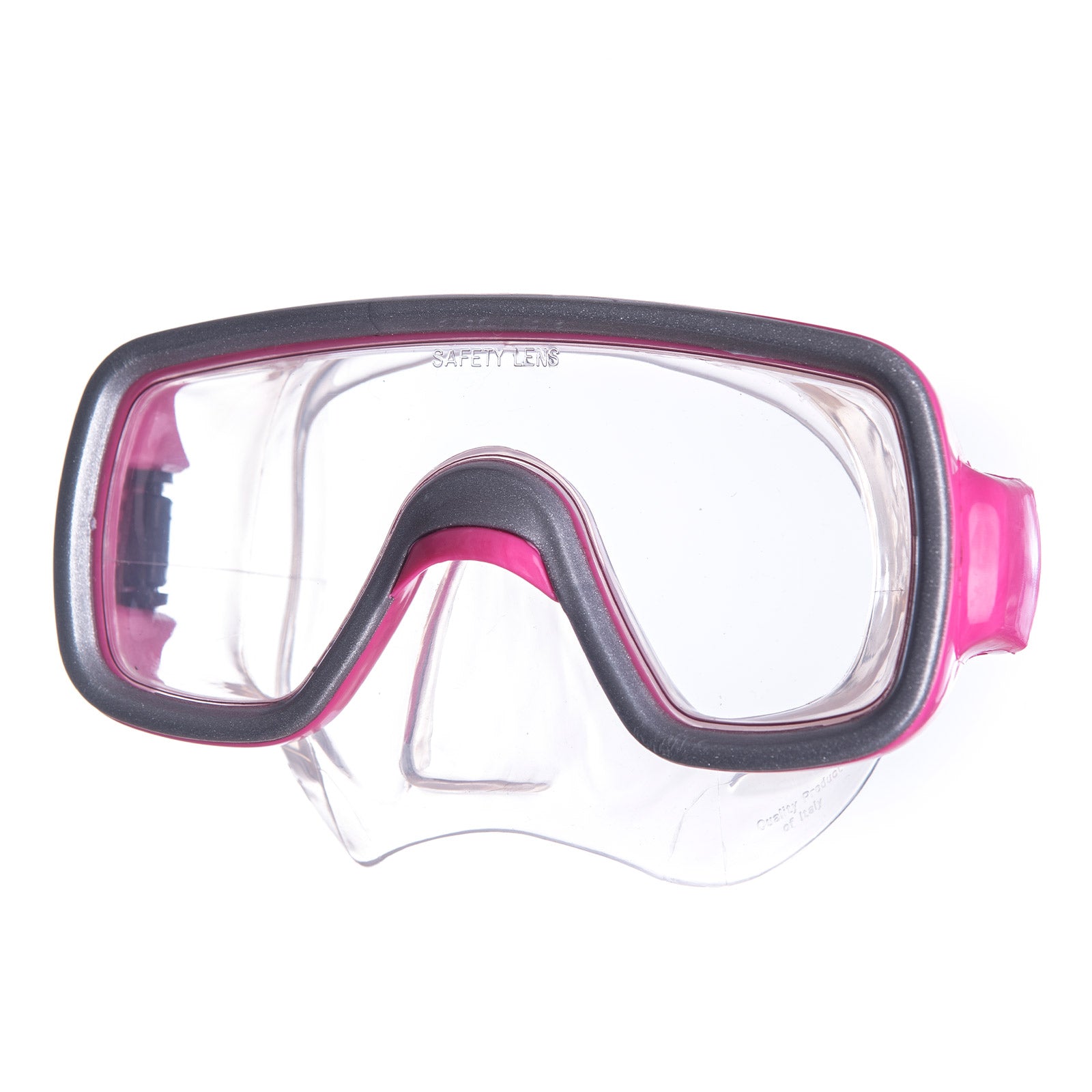 SALVAS Children's Diving Mask Geo Snorkel Diver Swimming Goggles With Nose Silicone