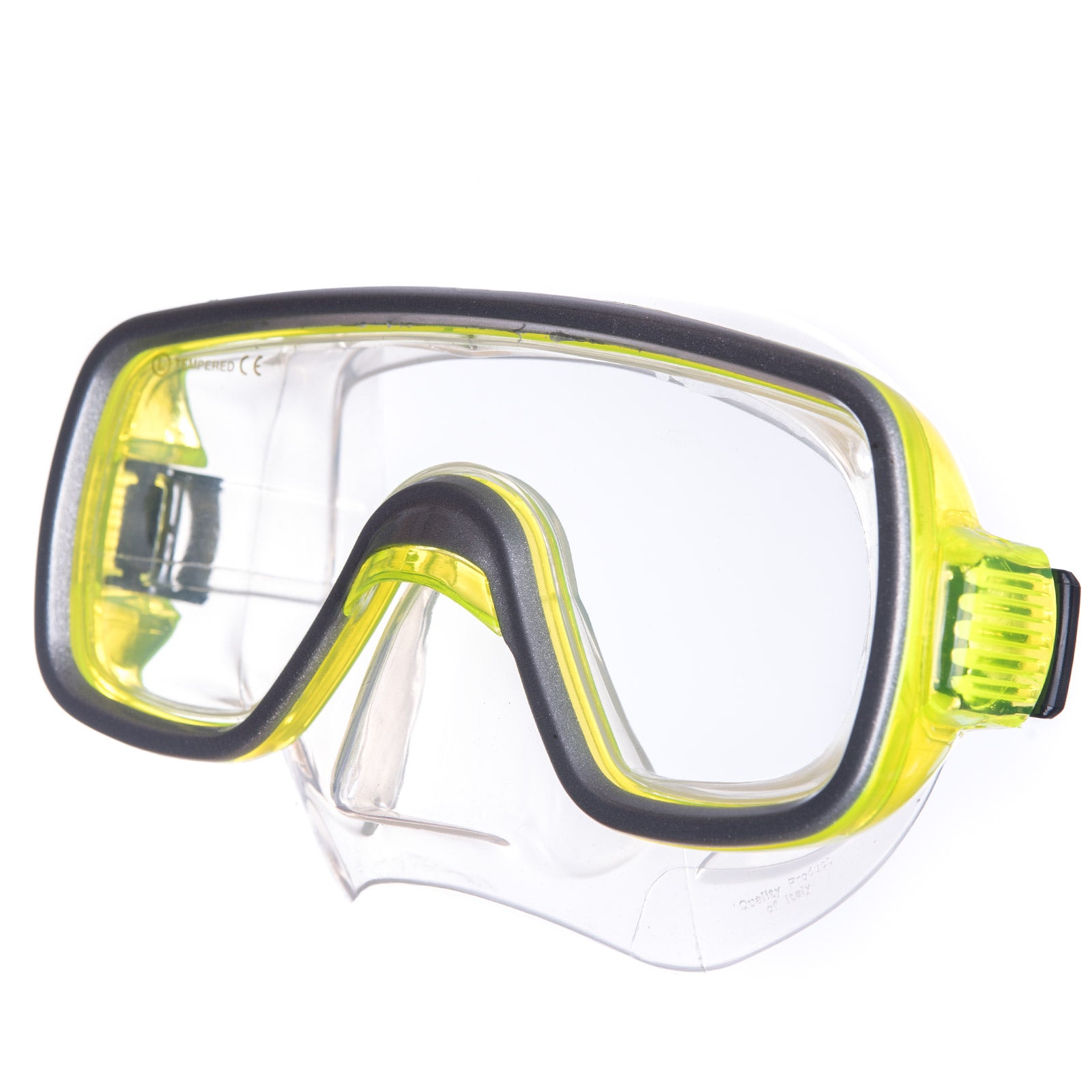 SALVAS Youth Diving Mask Geo Snorkel Diver Swimming Goggles Anti-fog Silicone