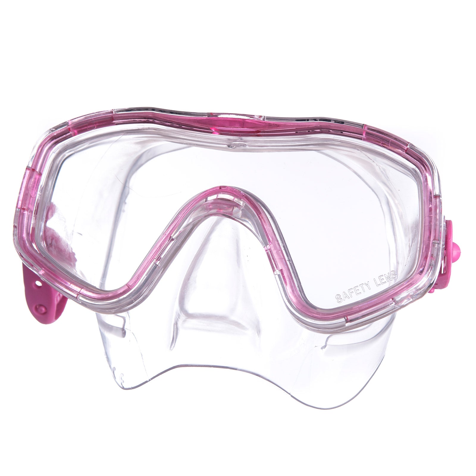 SALVAS Children's Diving Mask Easy Snorkel Diver Swimming Goggles Mask With Nose