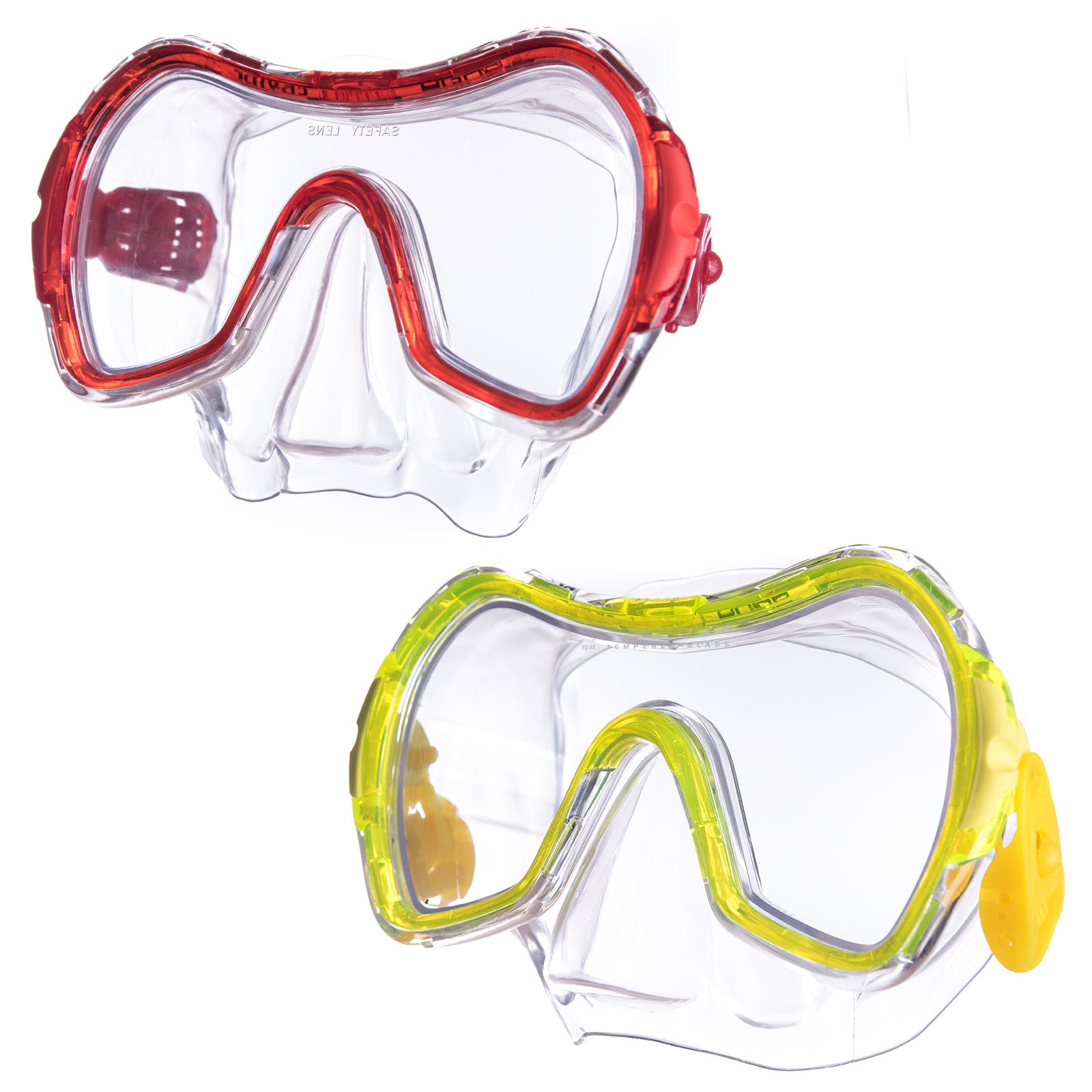 SALVAS Youth Diving Mask Drop Snorkel Diver Swimming Goggles Mask With Nose