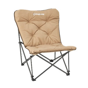 Zur Kategorie Stühle: KingCamp Schmetterlingssessel in Beige.