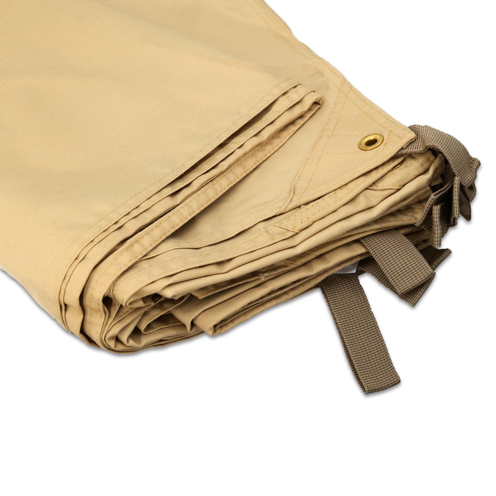CAMPGURU Tarp Sonnen Segel Camping Vor Zelt Wind Schutz Plane Dach Baumwolle