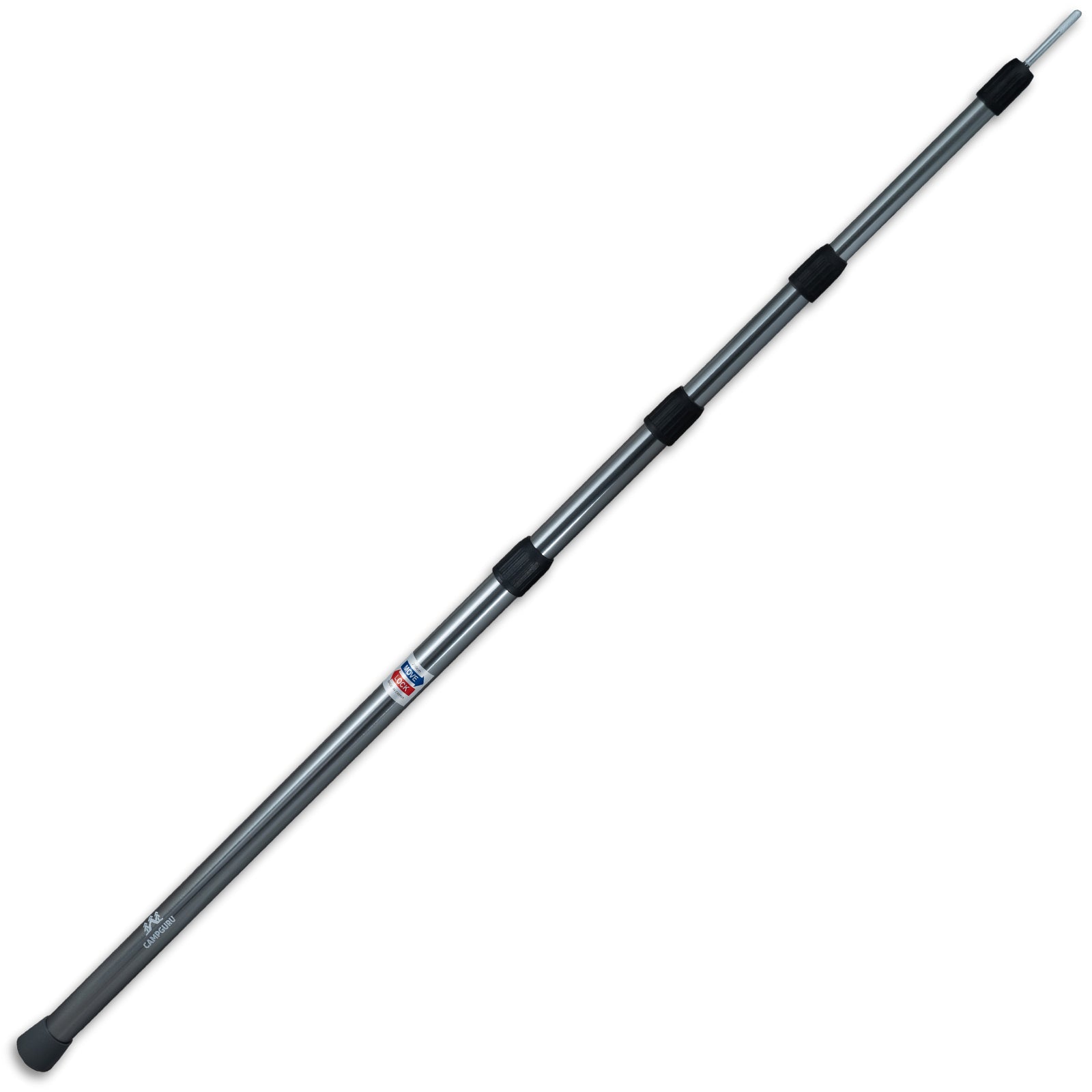 CAMPGURU Teleskop Tarp Stange Vor Zelt Sonnensegel Aufstell Gestänge Alu 250 cm