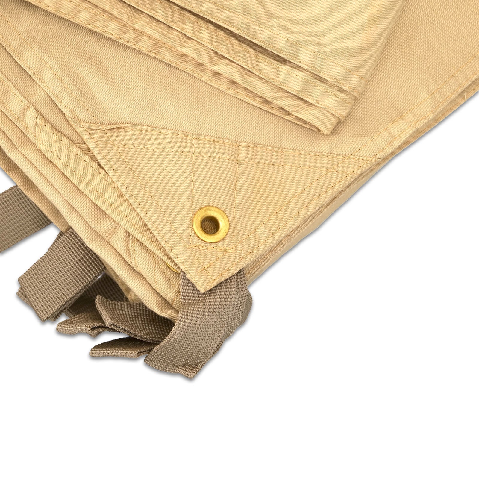 CAMPGURU Tarp Wing Sun Sail Camping Tente Avant Protection Contre Le Vent Bâche Coton 4 m