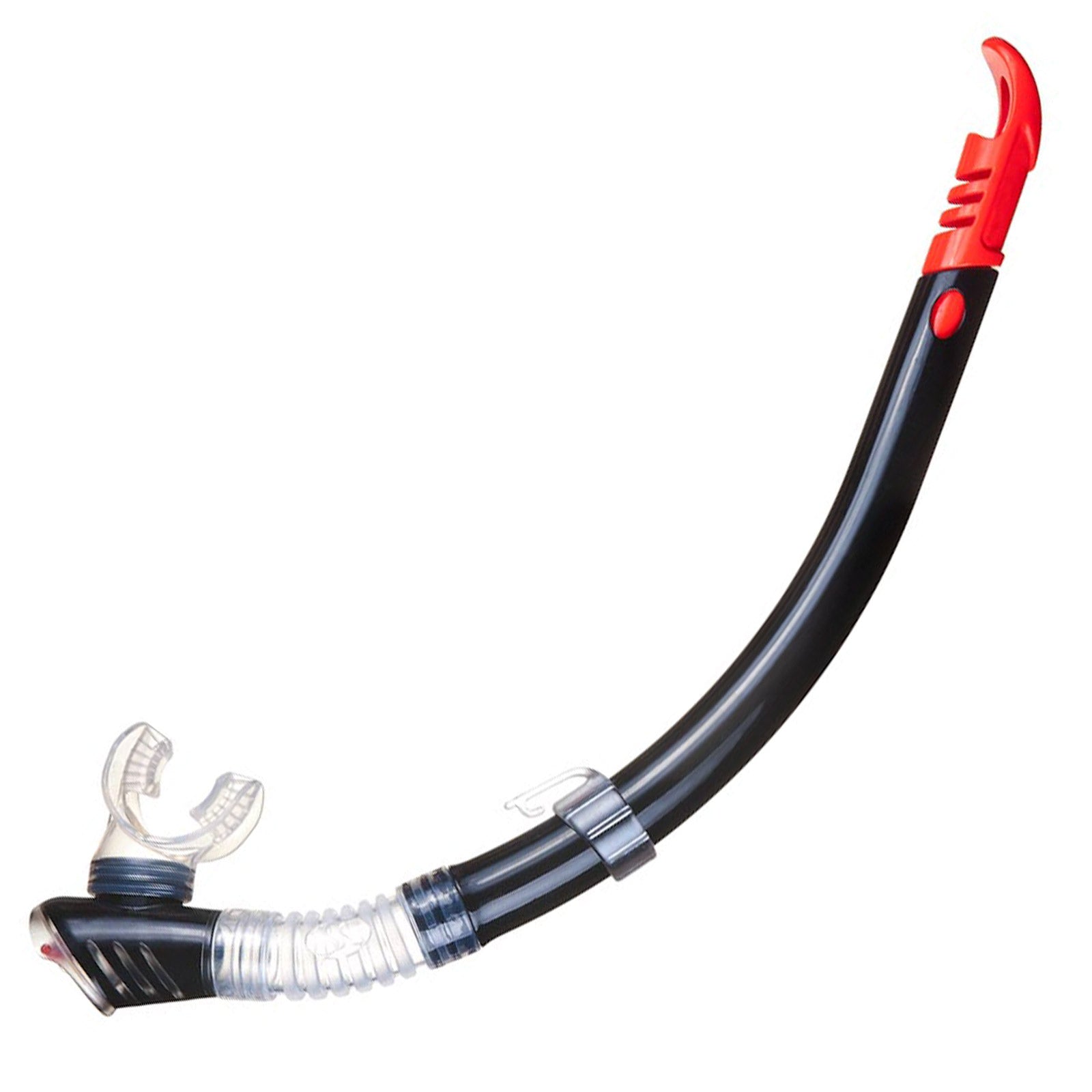 Tuba pliable SALVAS Splash Sr avec protection anti-éclaboussures et valve de purge en silicone pour adultes