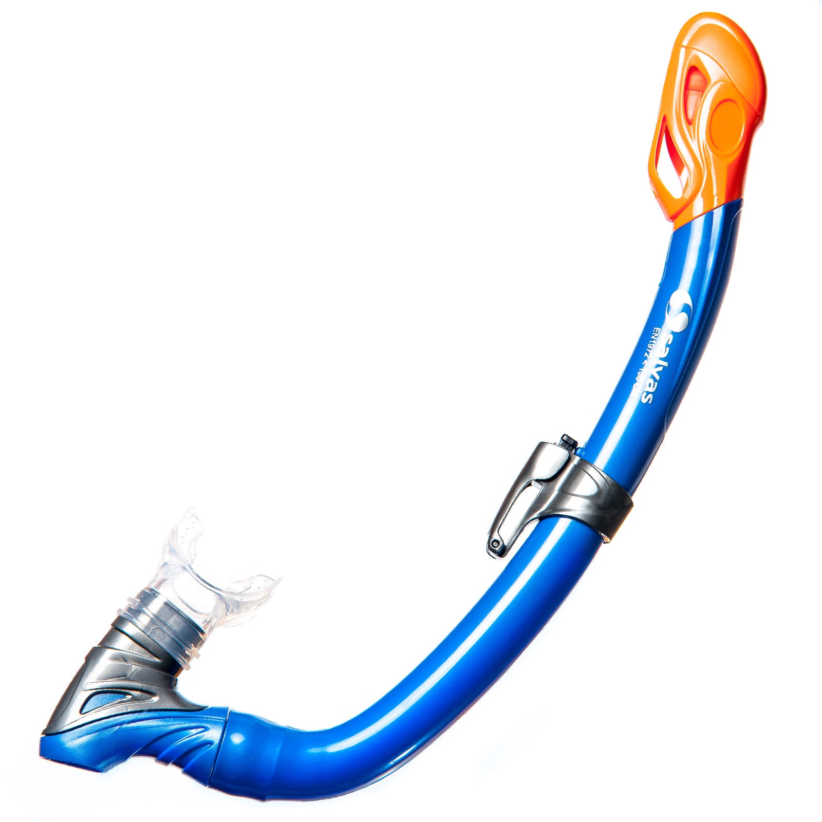 SALVAS Children's Diving Snorkel Master Splash Guard Silicone Purge Valve DryTop