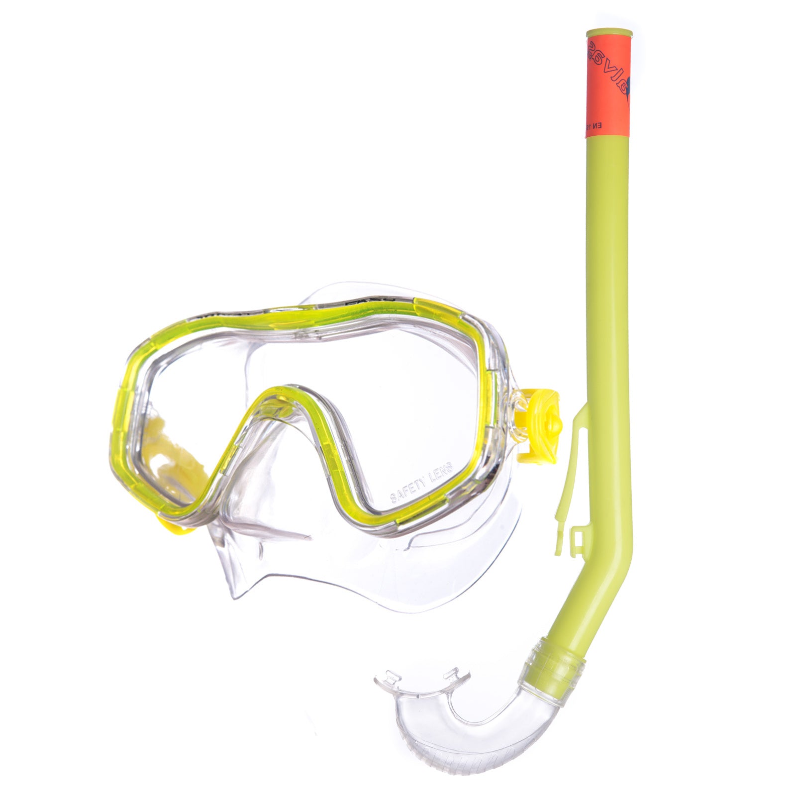 SALVAS Children's Set Easy Diving Mask + Snorkel Diving Mask Swimming Goggles