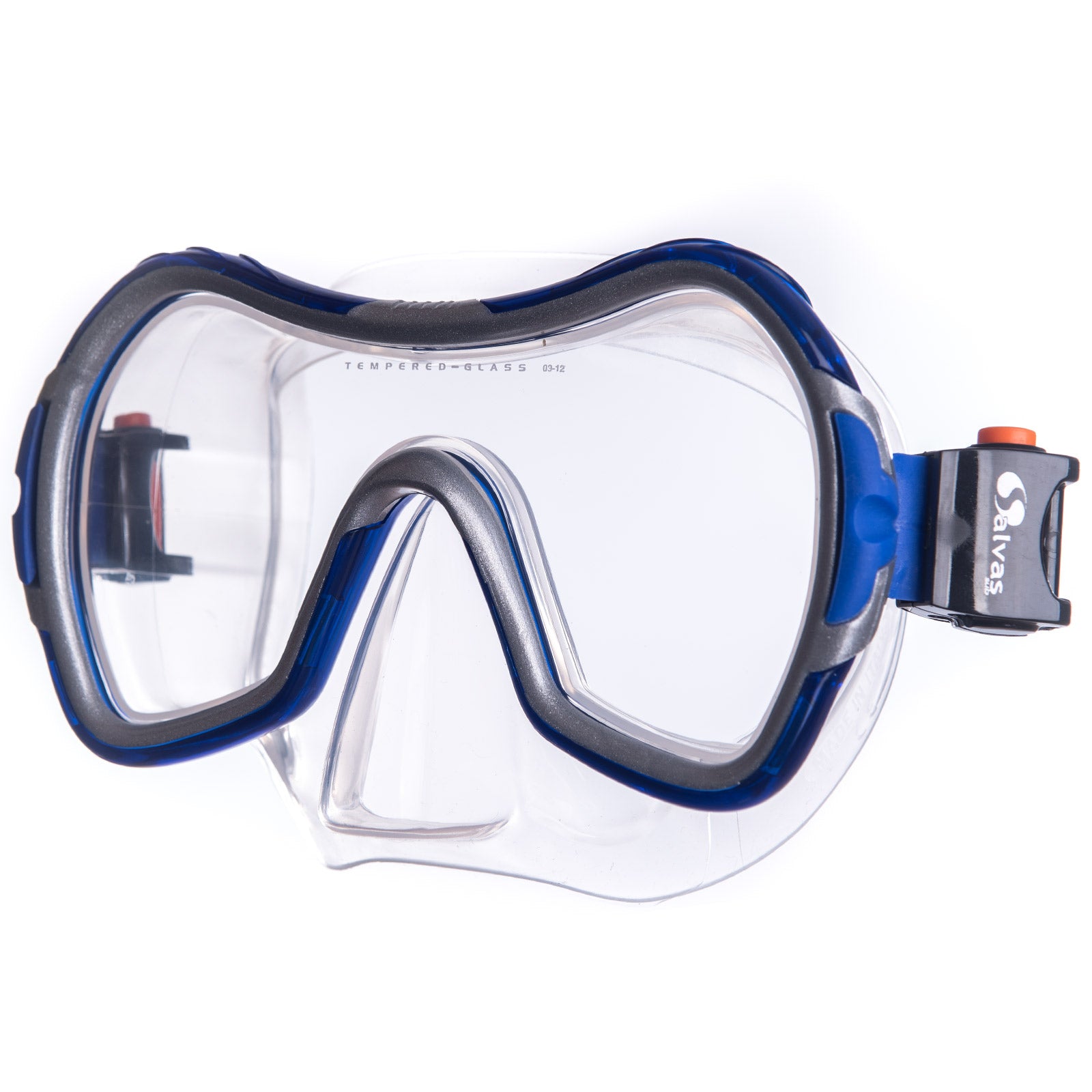 SALVAS Children's Set Wave Diving Mask + Snorkel Diver's Fog DryTop Silicone