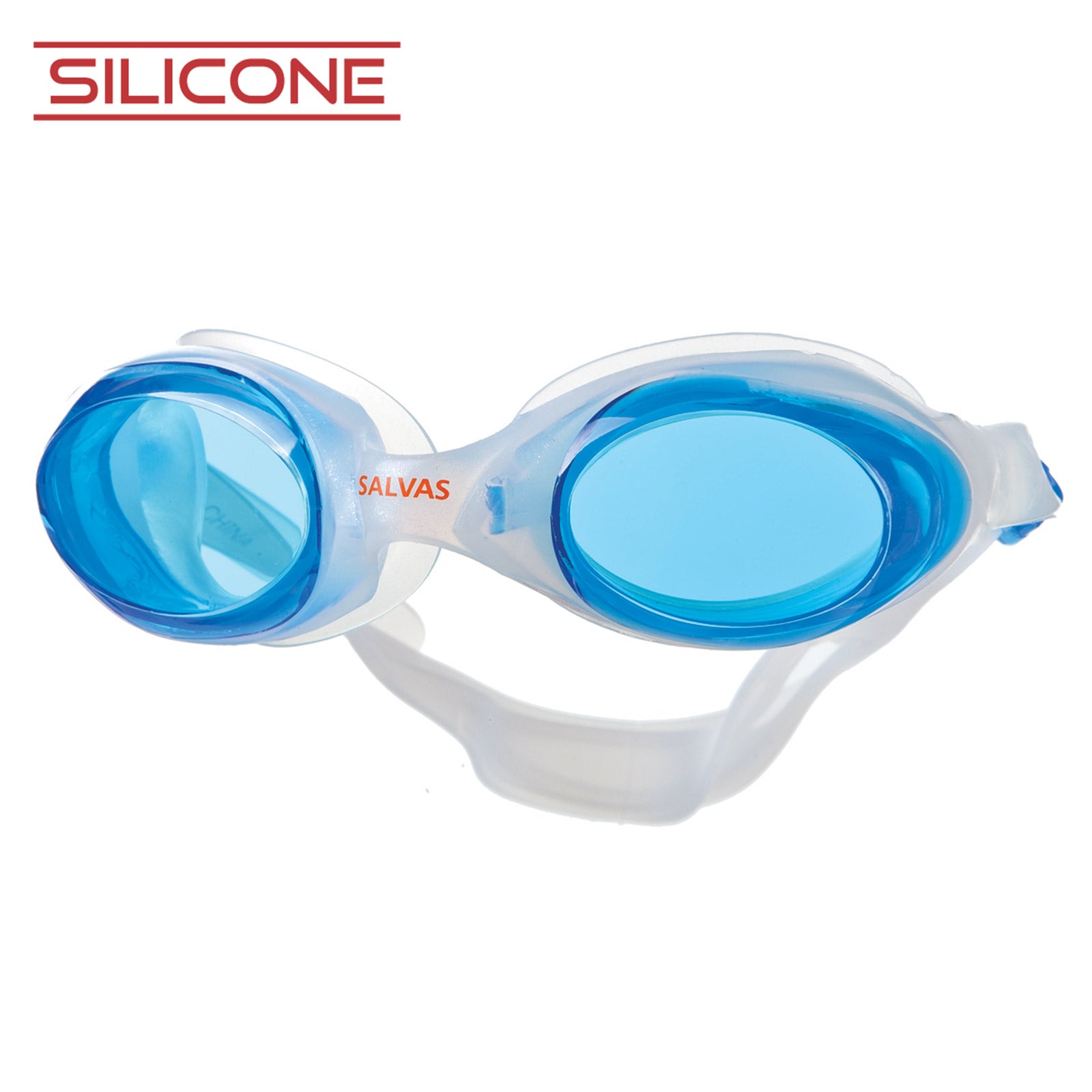 SALVAS Children's Swimming Goggles Baby Snorkel Diver Anti-fog Silicone Size S