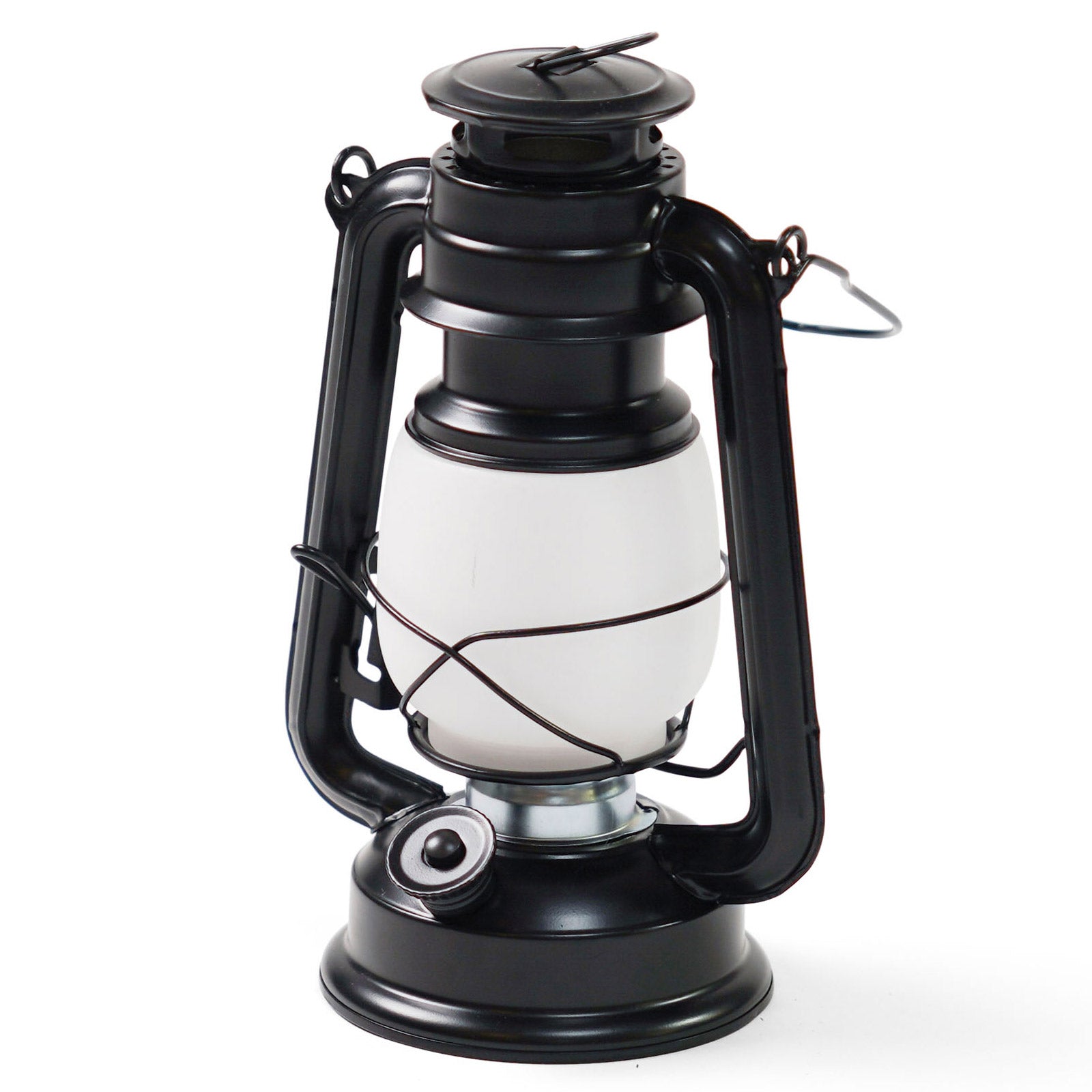 HUMAN COMFORT Sturm Laterne LED Camping Retro Lampe Zelt Leuchte USB Akku Metall